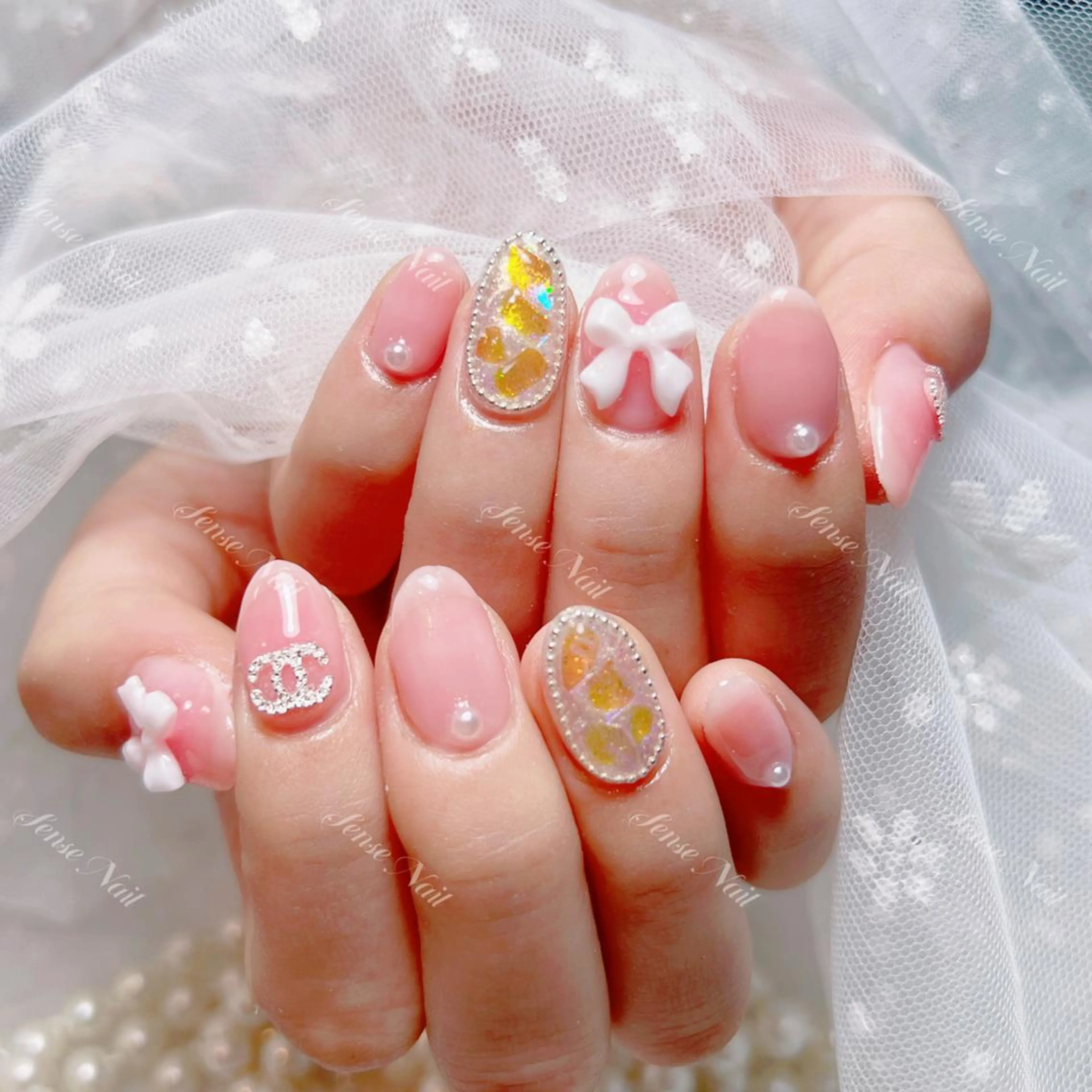 ネイル ハンドネイル ハンドケア Yukiko 🌙のネイルデザイン