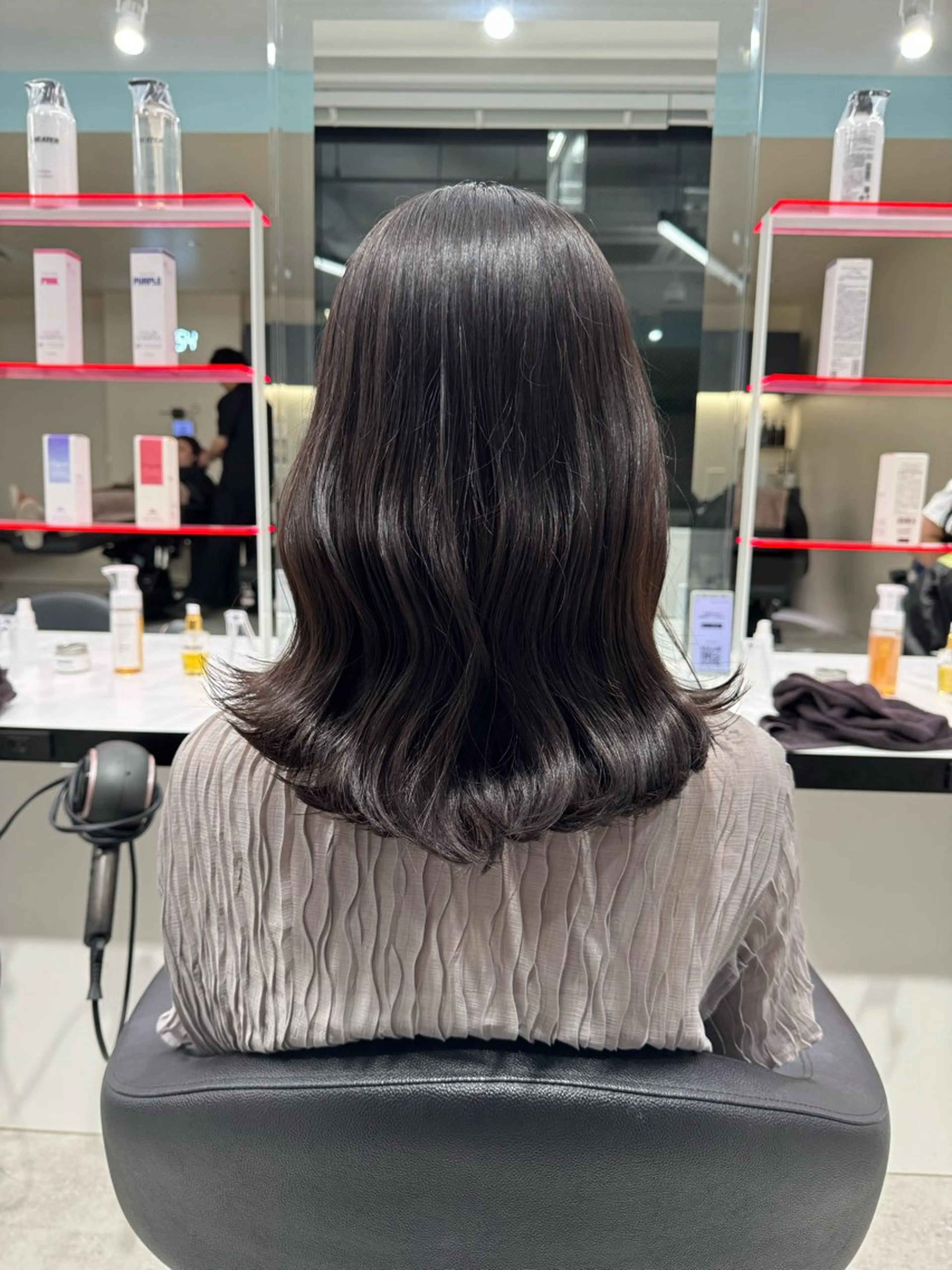 セミロング ⛄️レイヤー⛄透明感 ⛄️kyotaroのヘアスタイル