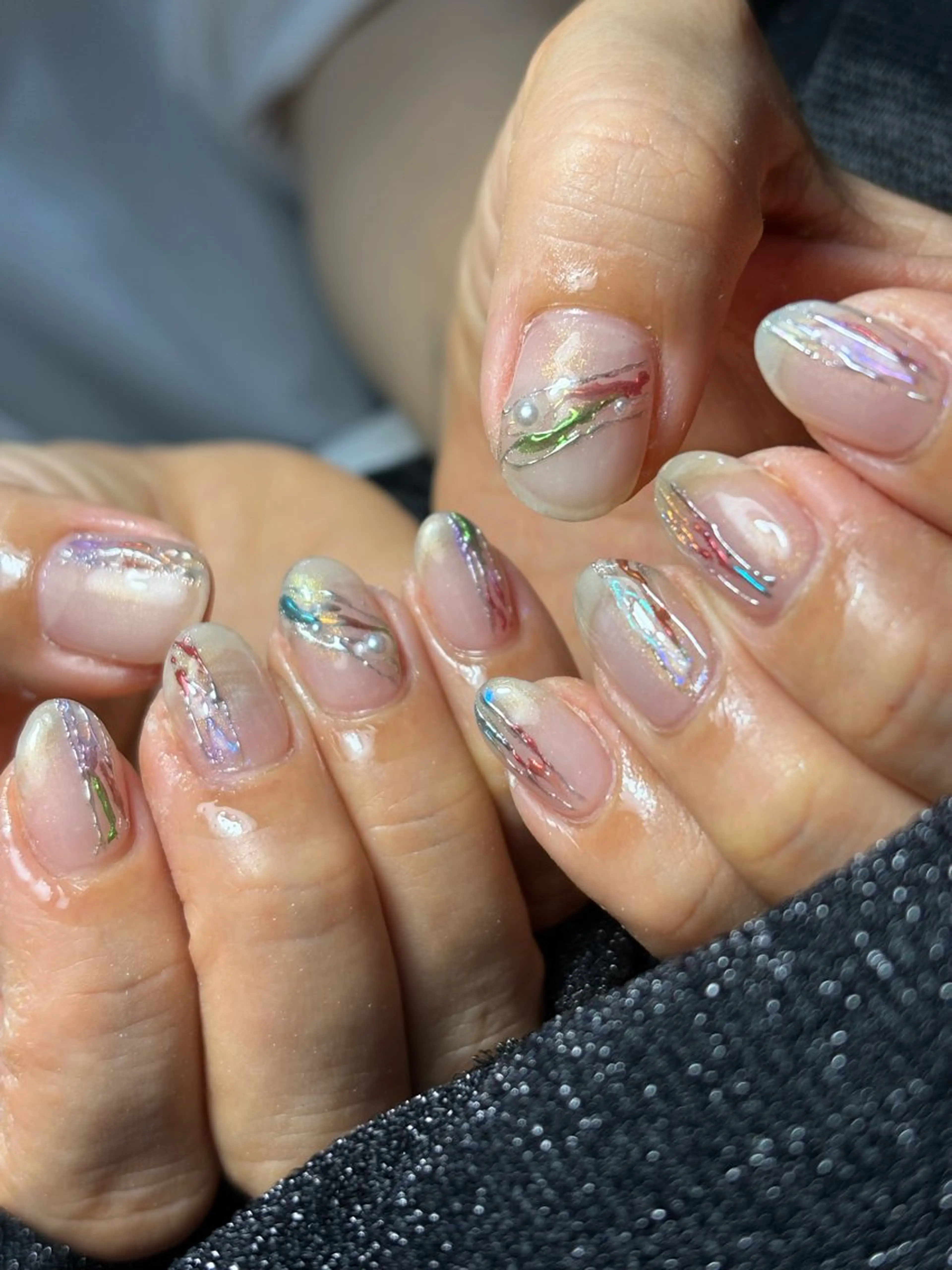 ネイル ハンドネイル フットネイル ✴︎ Delightのネイルデザイン