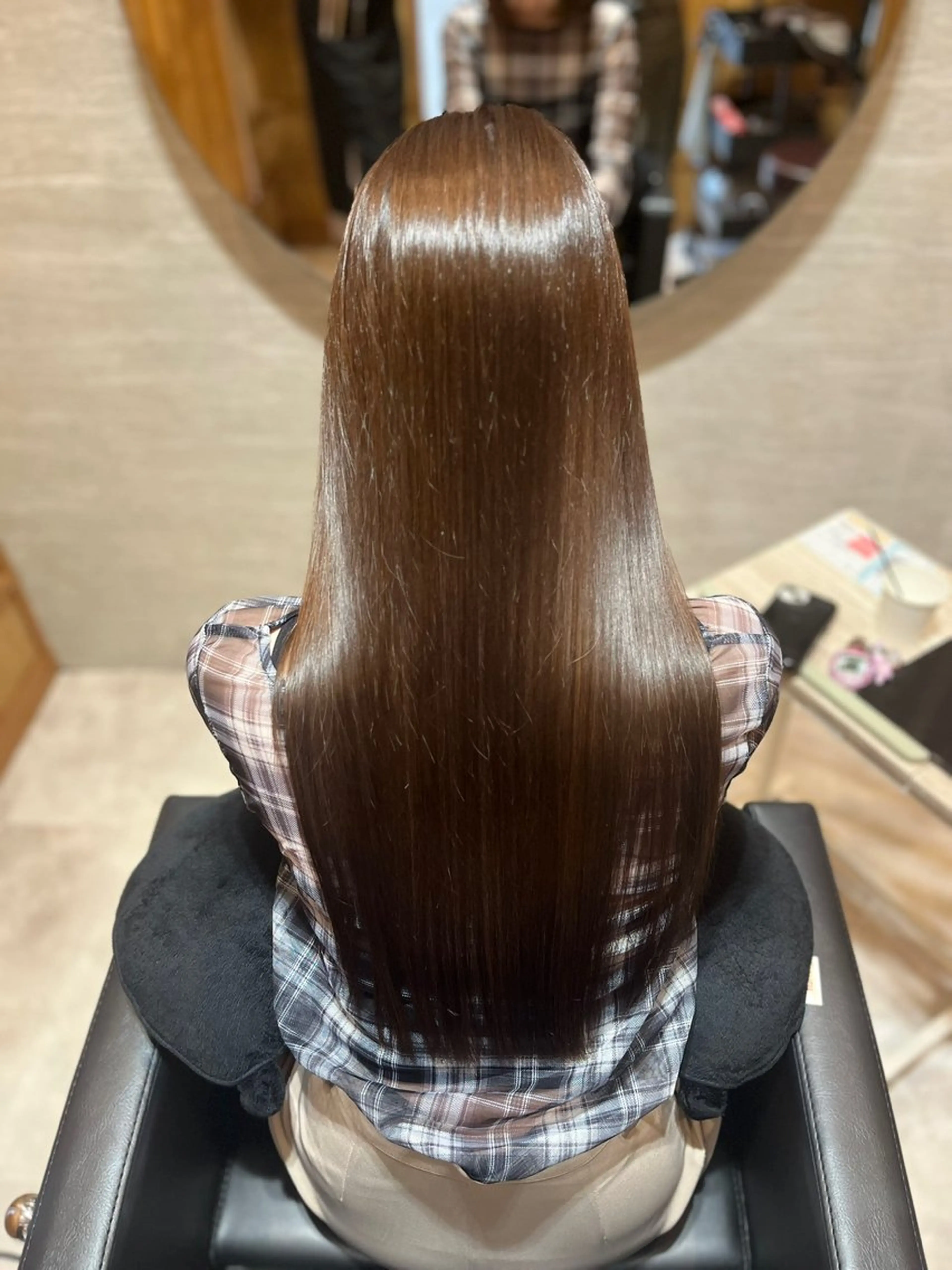 髪質改善トリートメント＋カラー＋カット＋トリートメント 24200→22000の写真