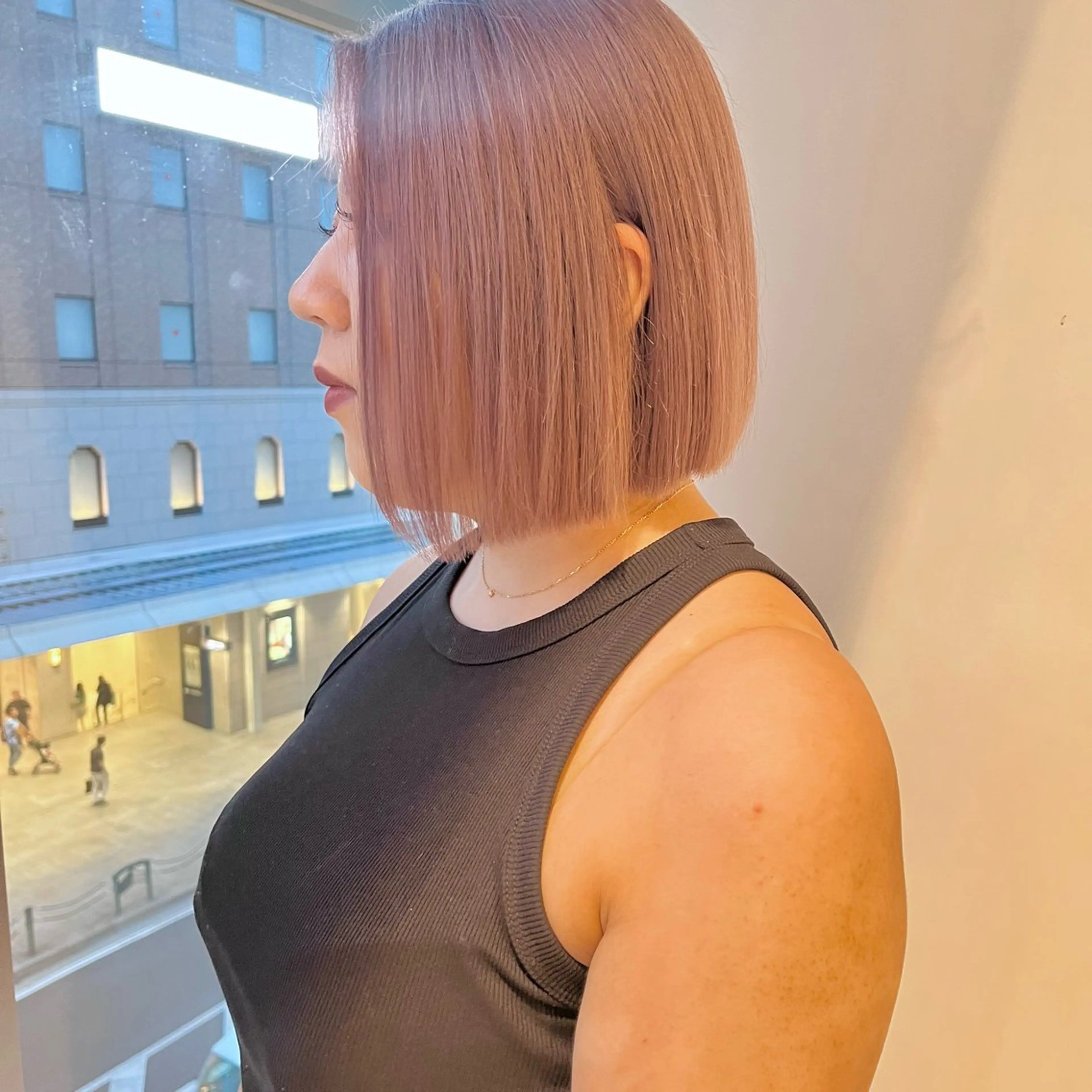 ショート ハッシュカット/四条 烏丸/寺本弘樹のヘアスタイル