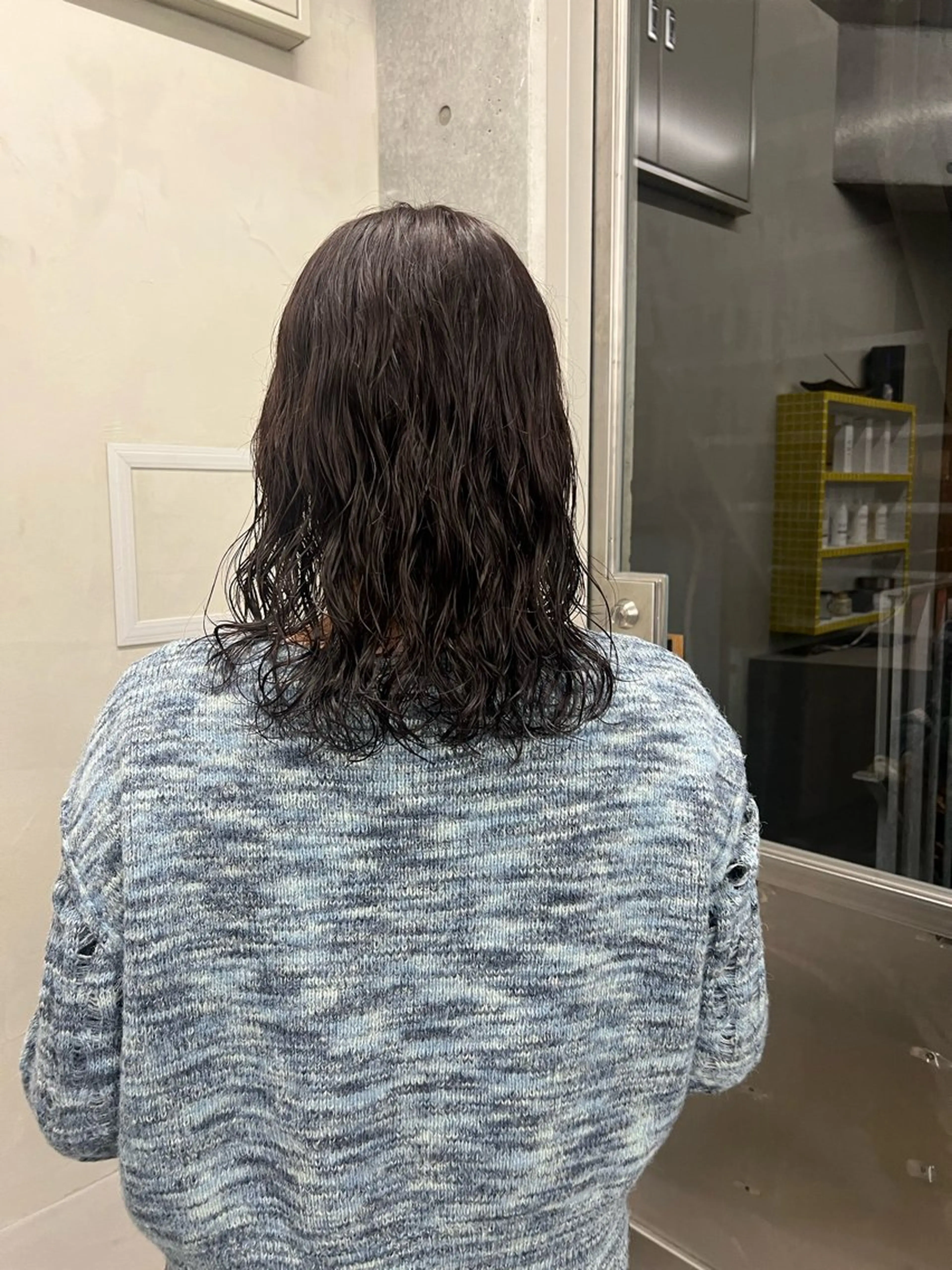 ミディアム パーマ カット パーマ トリートメント レイヤー/パーマ 🐕‍🦺Nagiのヘアスタイル