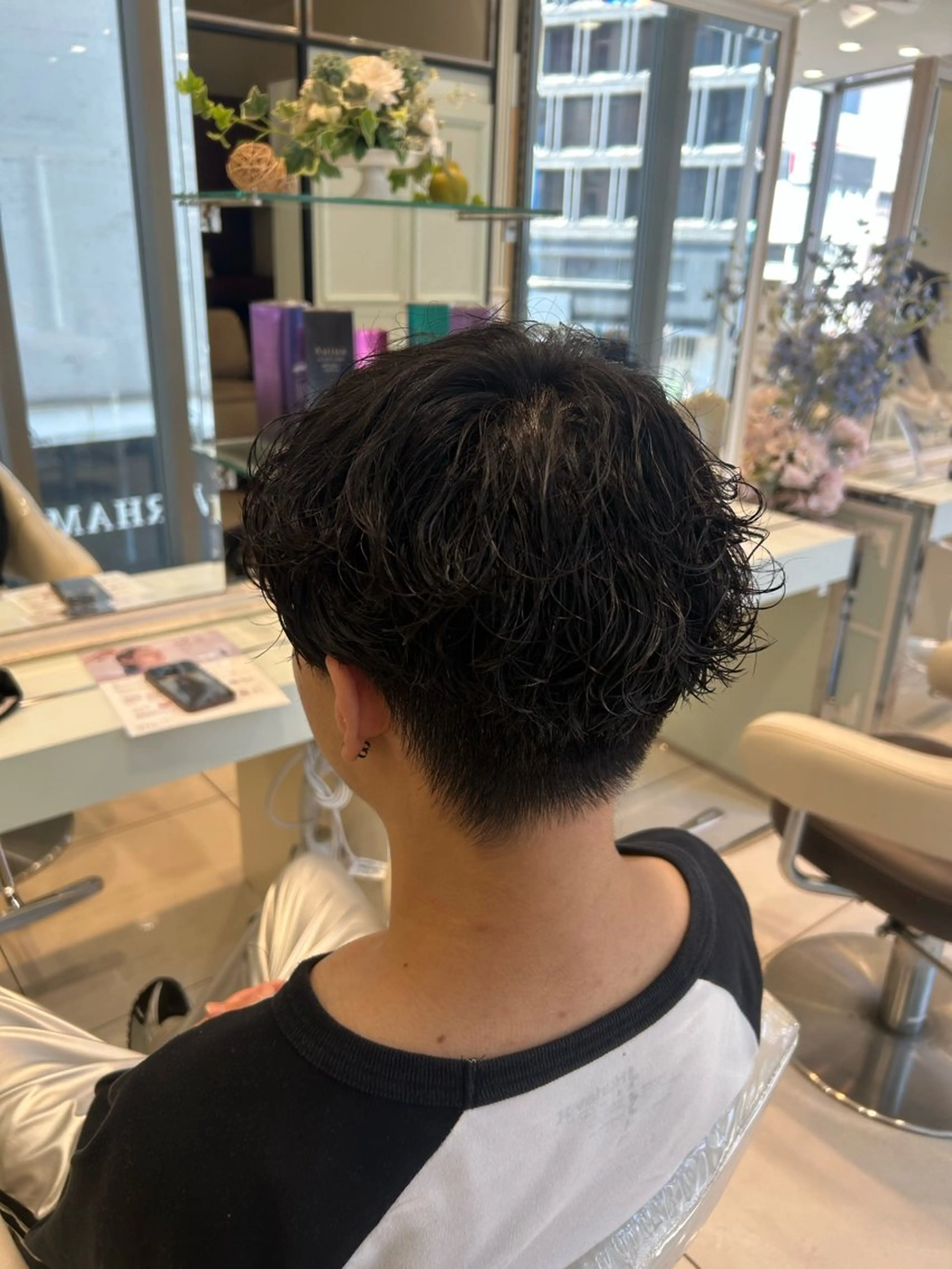 パーマ 🩵yui /毛流れパーマ🪽のヘアスタイル