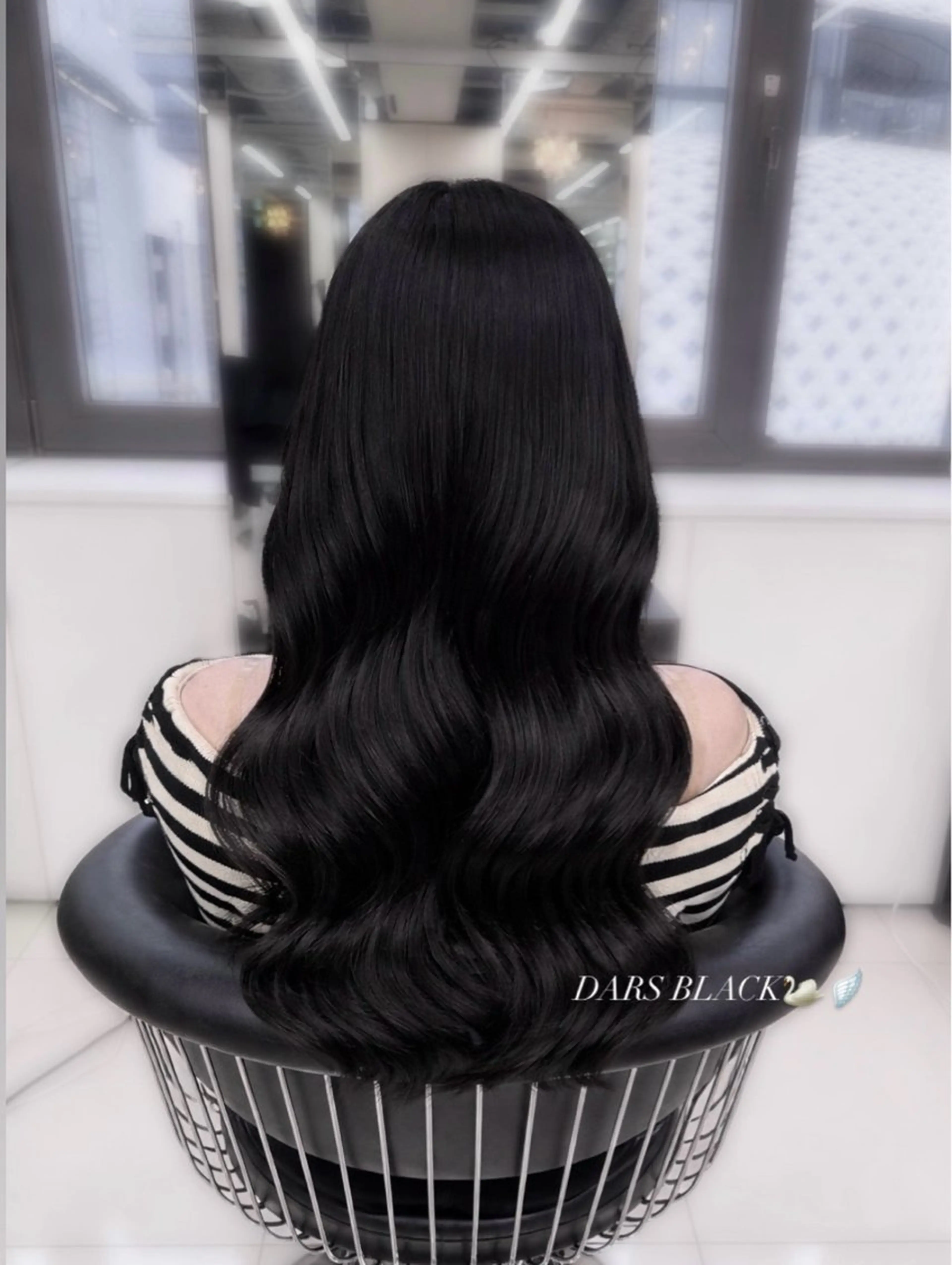 ロング ヘアカラー トリートメント つや髪ᰔᩚ暖色 カラーYui🩰のヘアスタイル