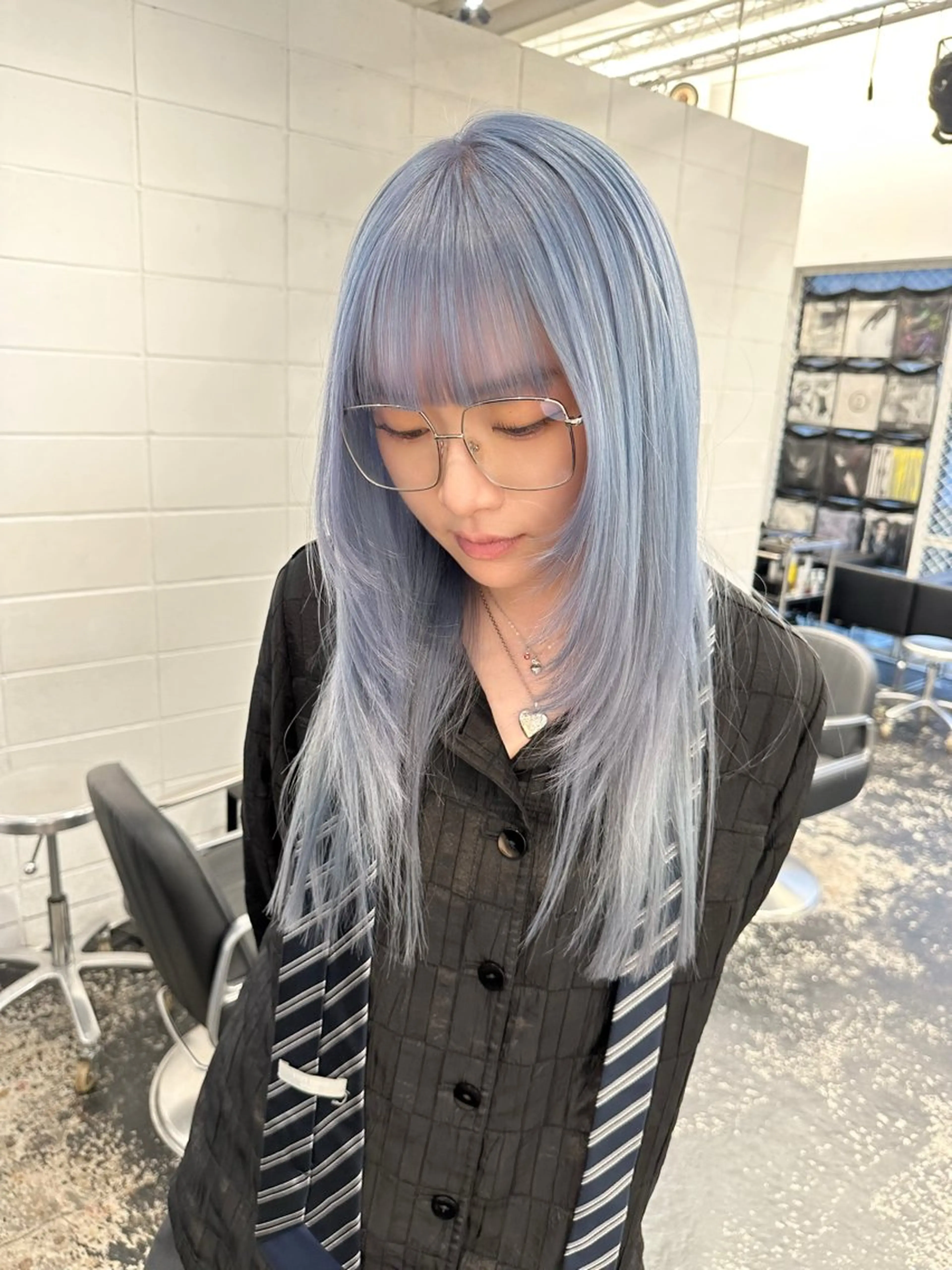 ロング カラー ヘアカラー トリートメント レイヤーカット/艶髪 ✨💭KIRARIのヘアスタイル