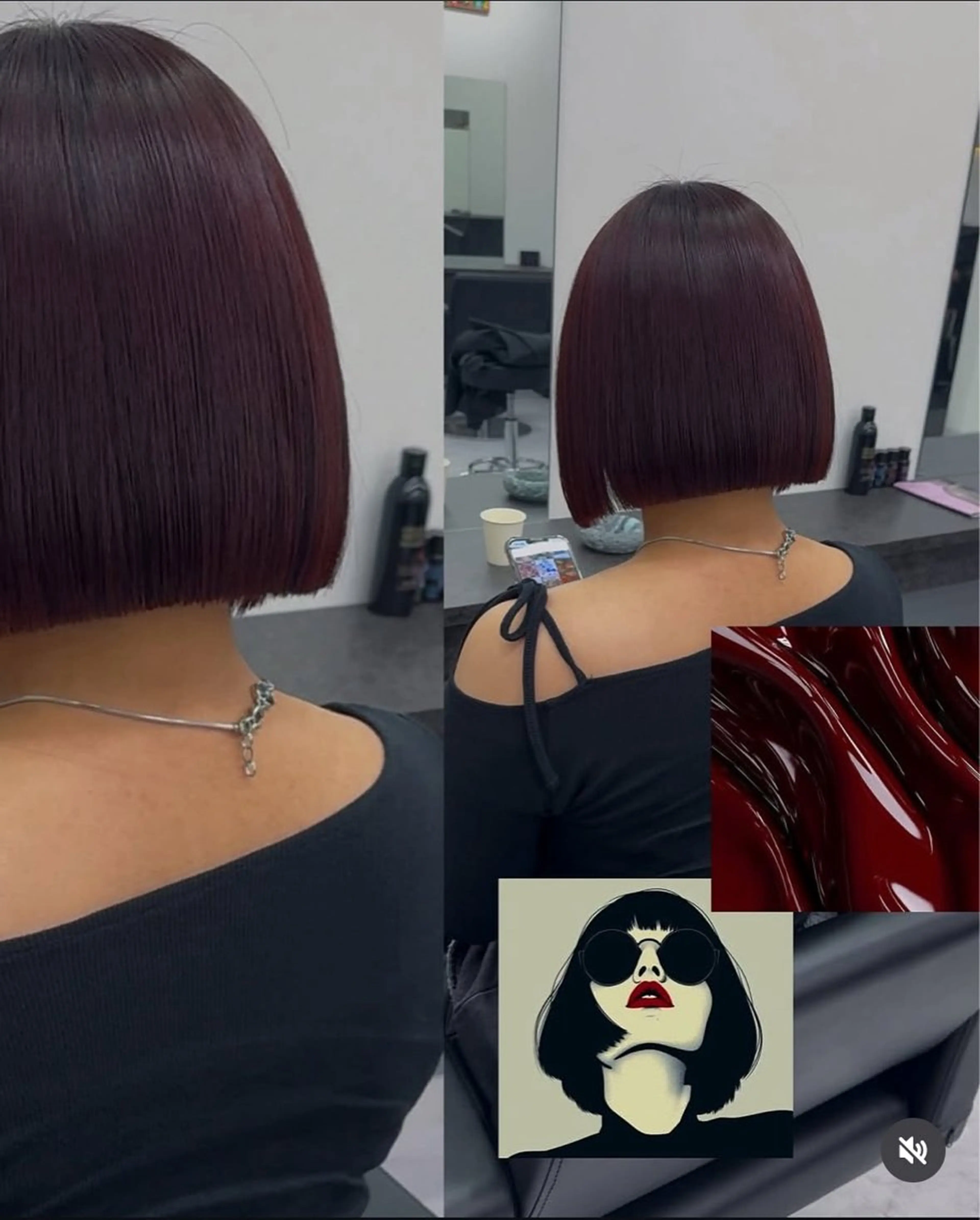 ✨🍕ワンカラー＋髪質改善🍕✨の写真