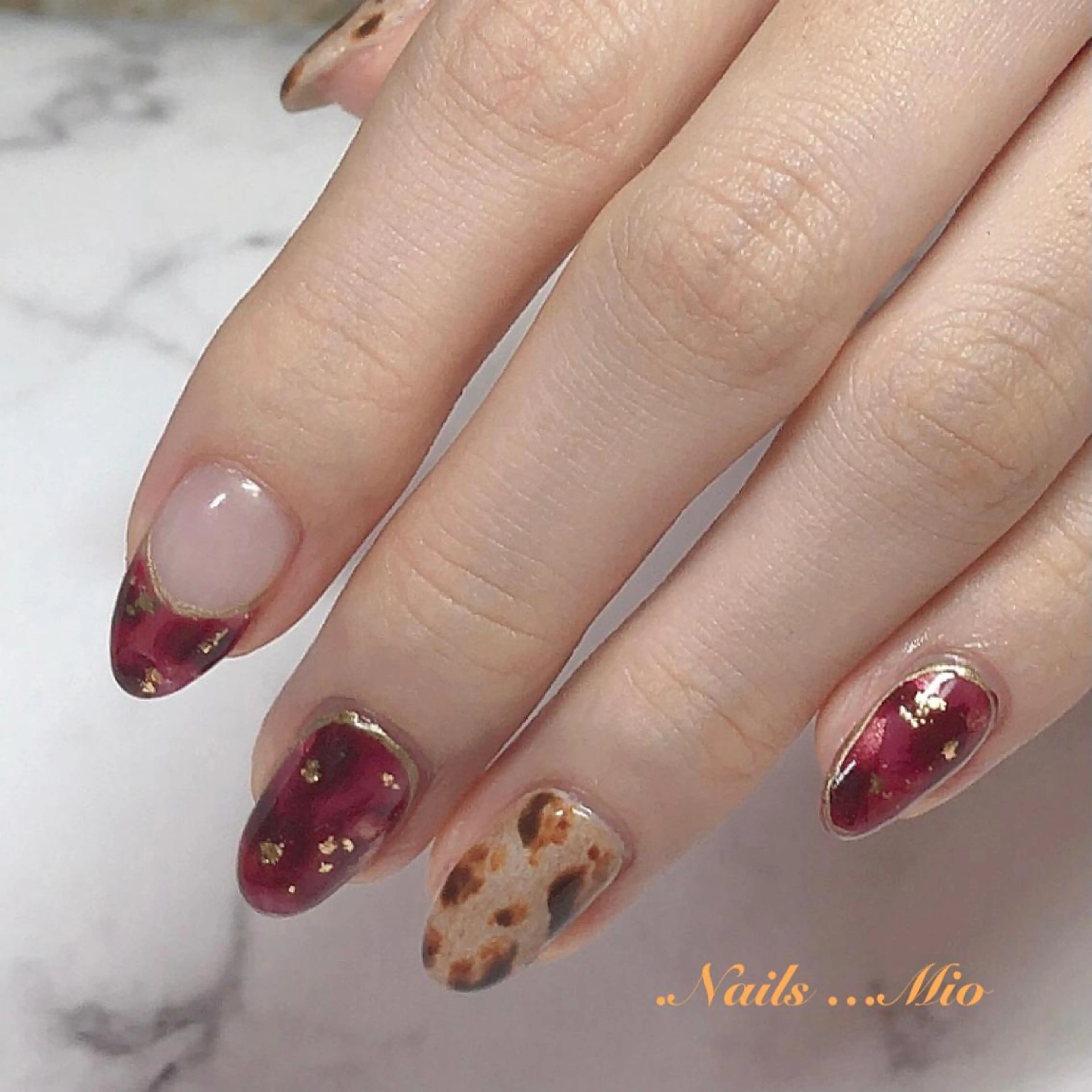 ネイル .Nails Mio 赤羽西ネイルサロンのネイルデザイン