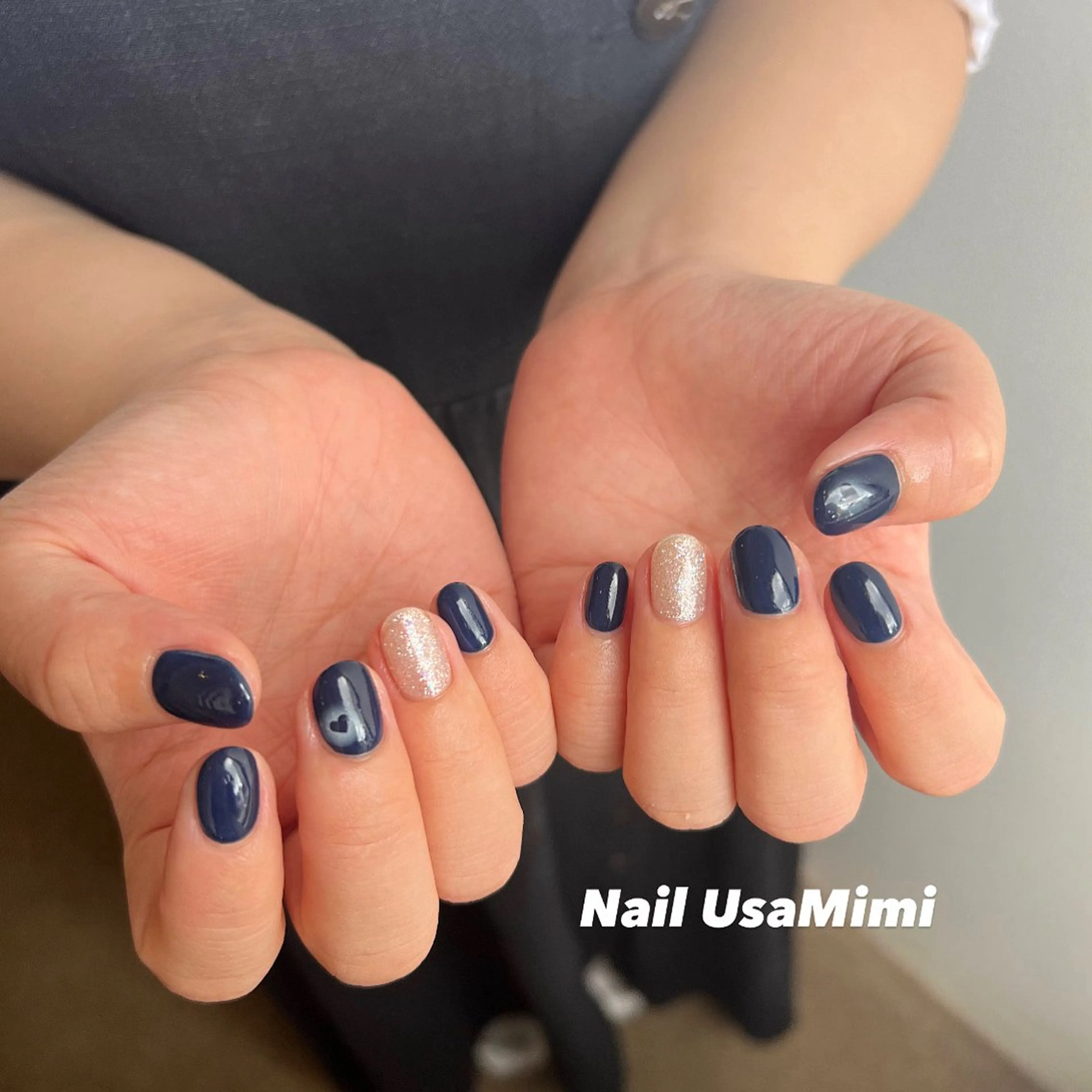 ネイル フットネイル ジェルネイル マグネットネイル 持ち込み ニュアンスネイル ハンドネイル 本町NailUsa Mimi RIKOのネイルデザイン