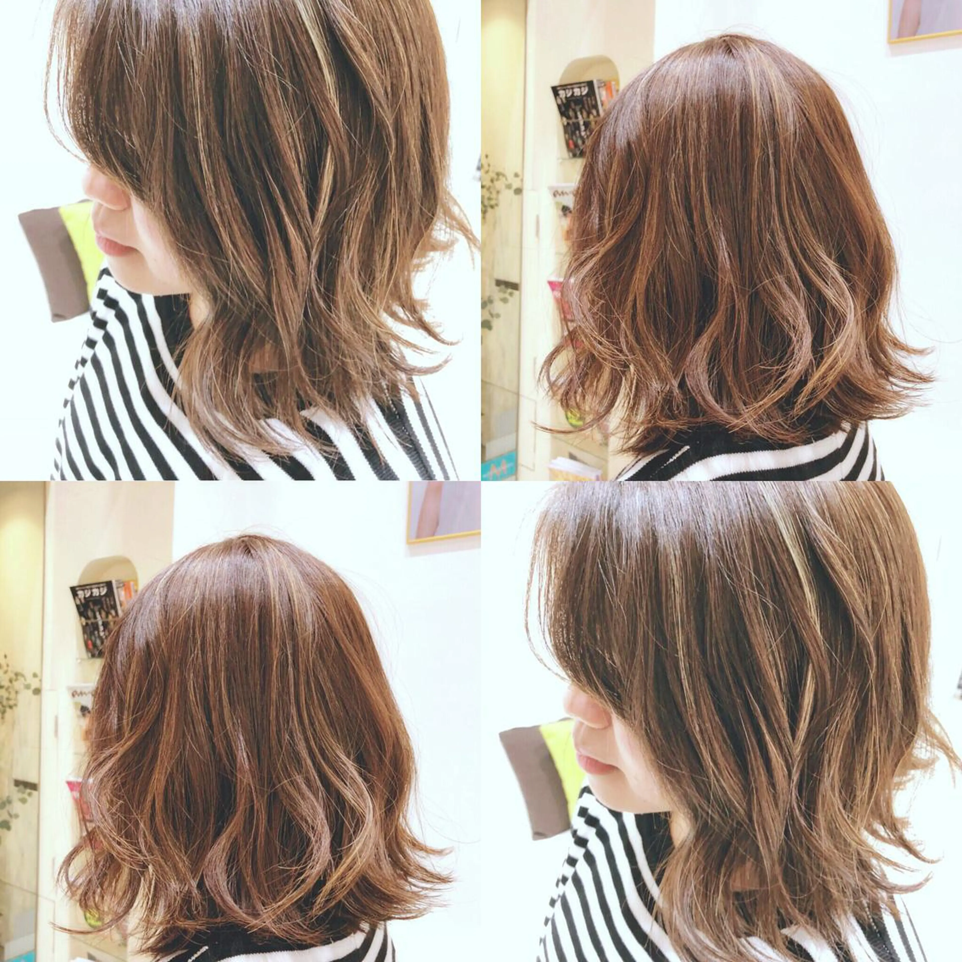 ミディアム ヘアカラー 河原町/艶髪/西田 晴香のその他イメージ