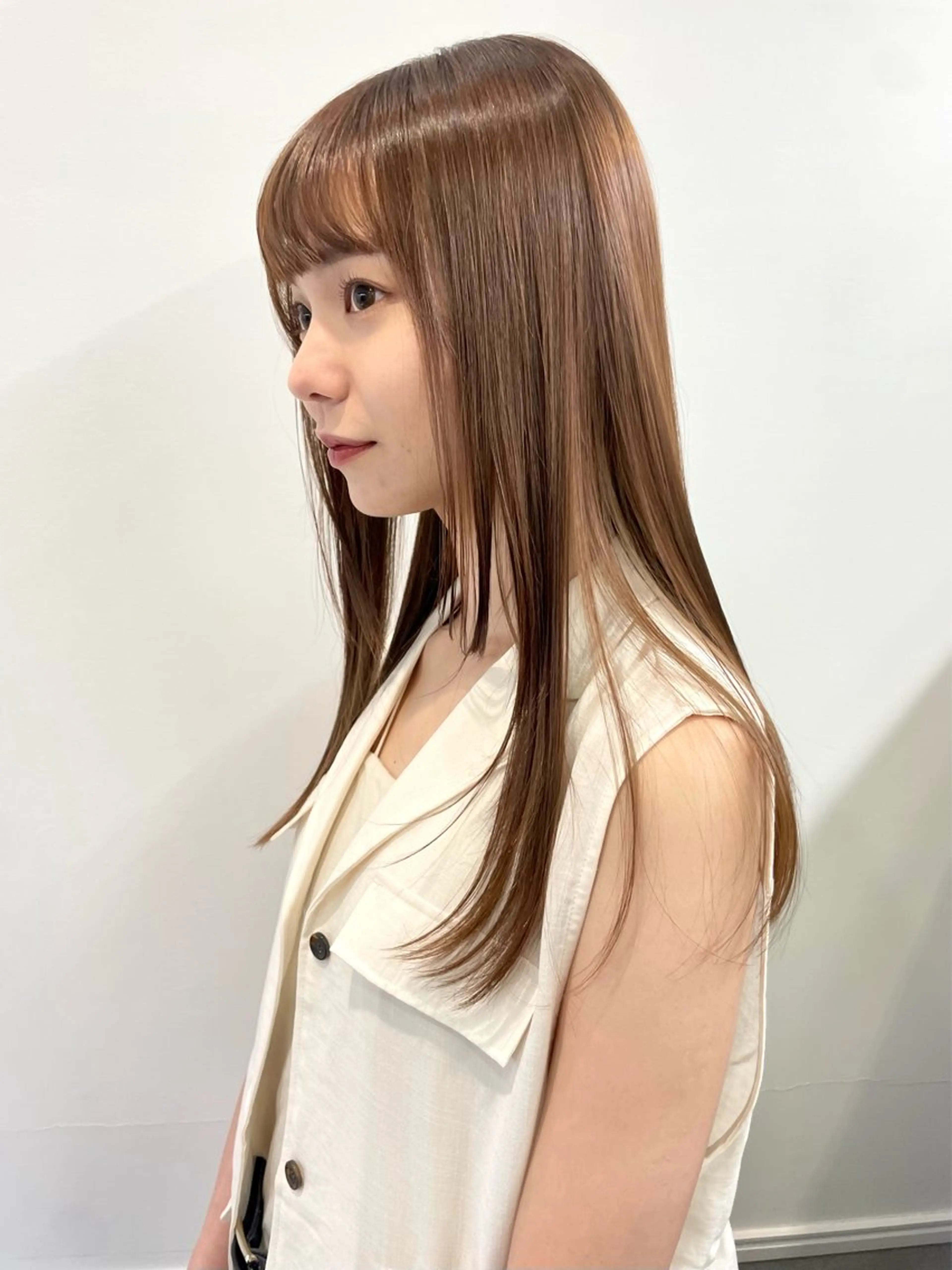 ロング カラー ヘアカラー 🖱️透明感カラー ×髪質改善Rikyuのヘアスタイル