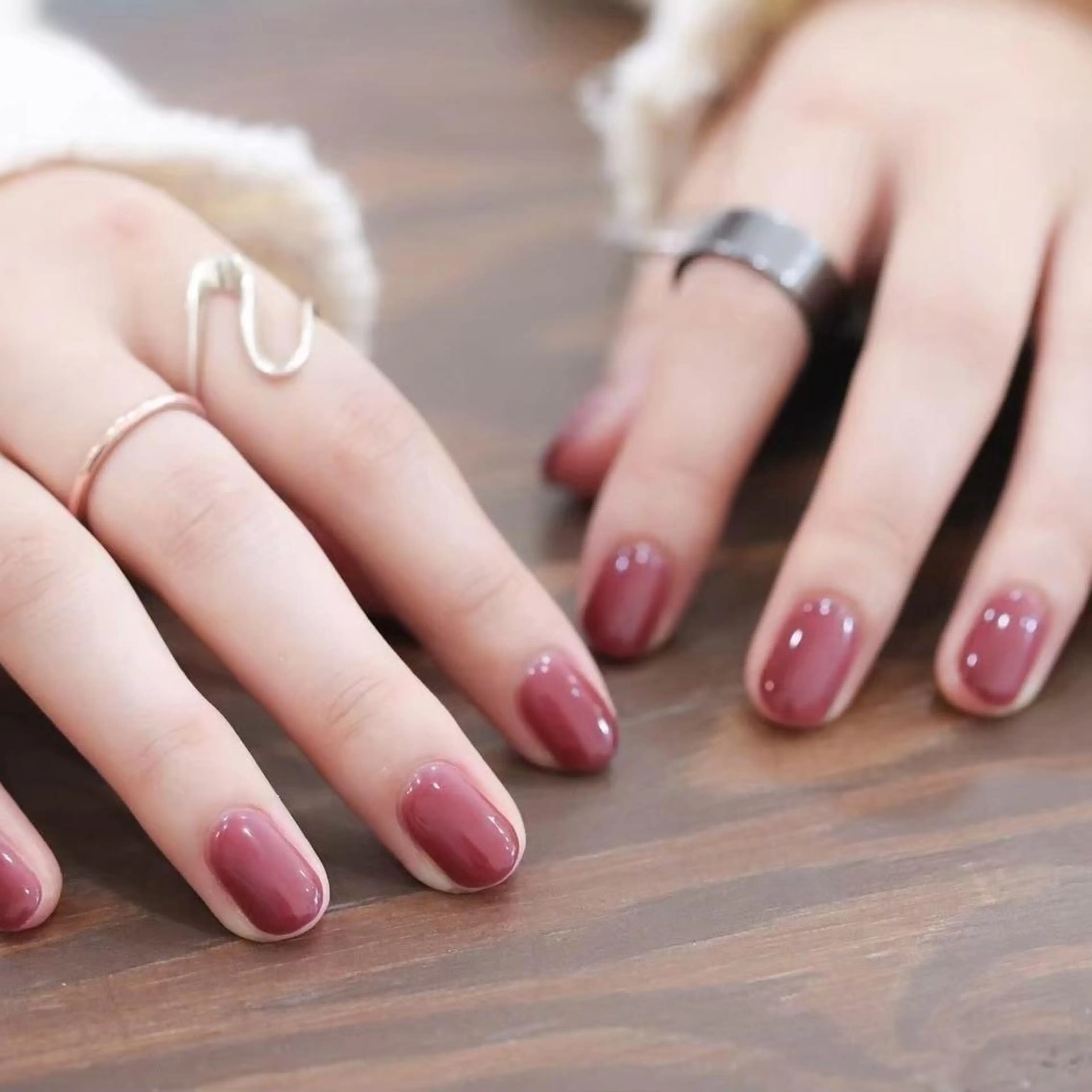 ネイル ワンカラーネイル 大阪/堀江ニュアンス KASUMIのネイルデザイン