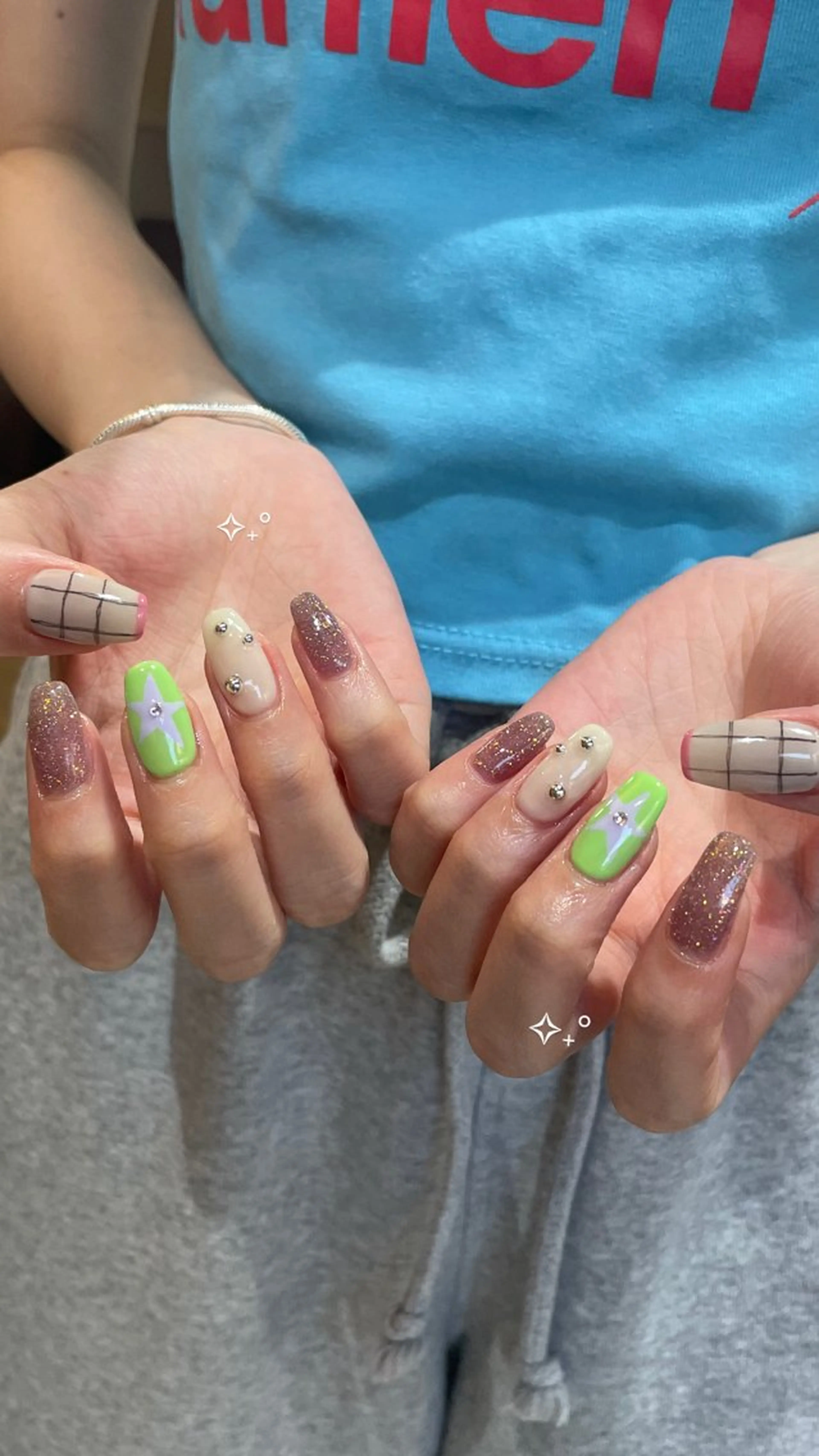 ネイル ハンドネイル ネイルサロン　SLASH所属・Aki ୨୧のネイルデザイン