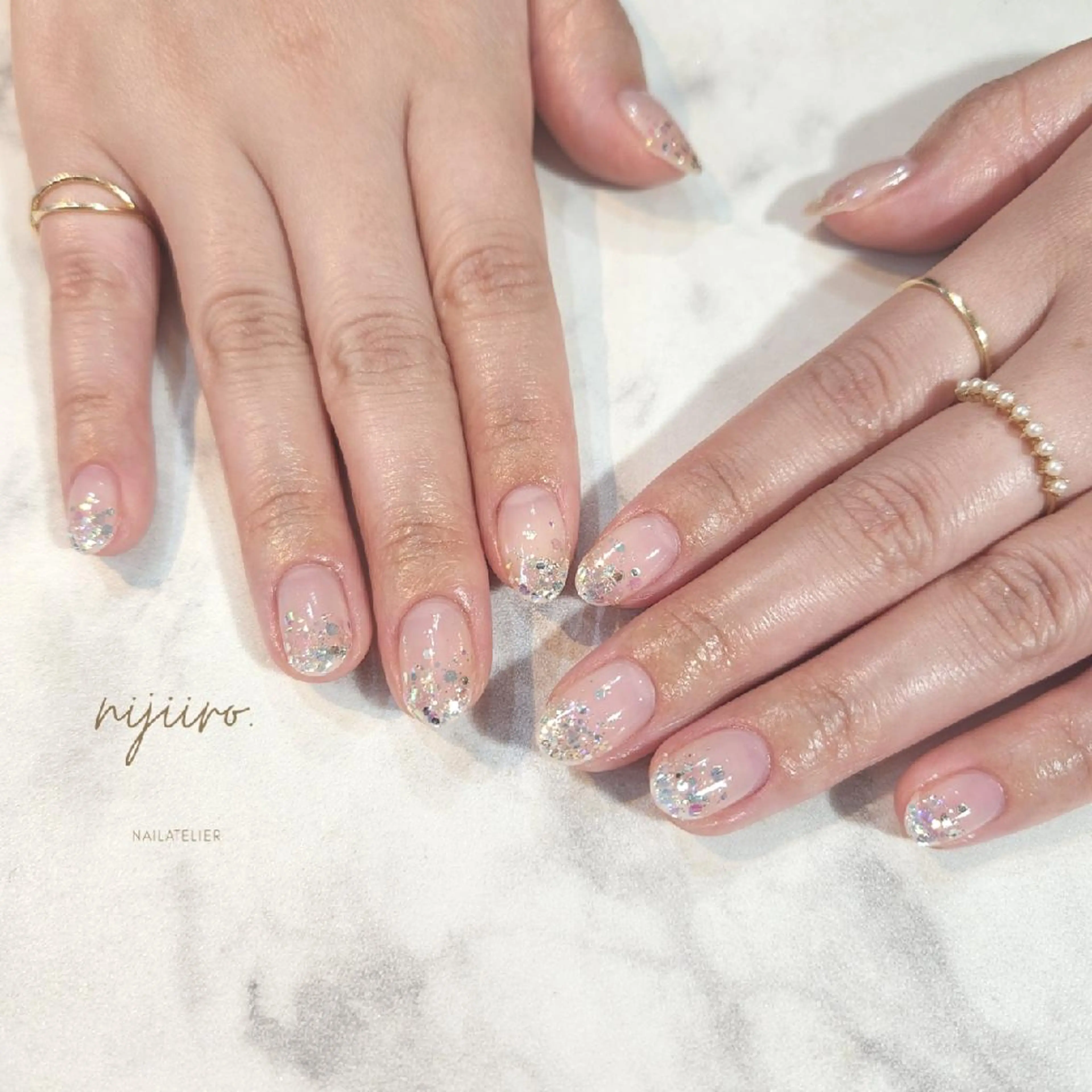 ネイル ハンドネイル nailatelier nijiiro.所属・nijiiro🌈 サトウのネイルデザイン