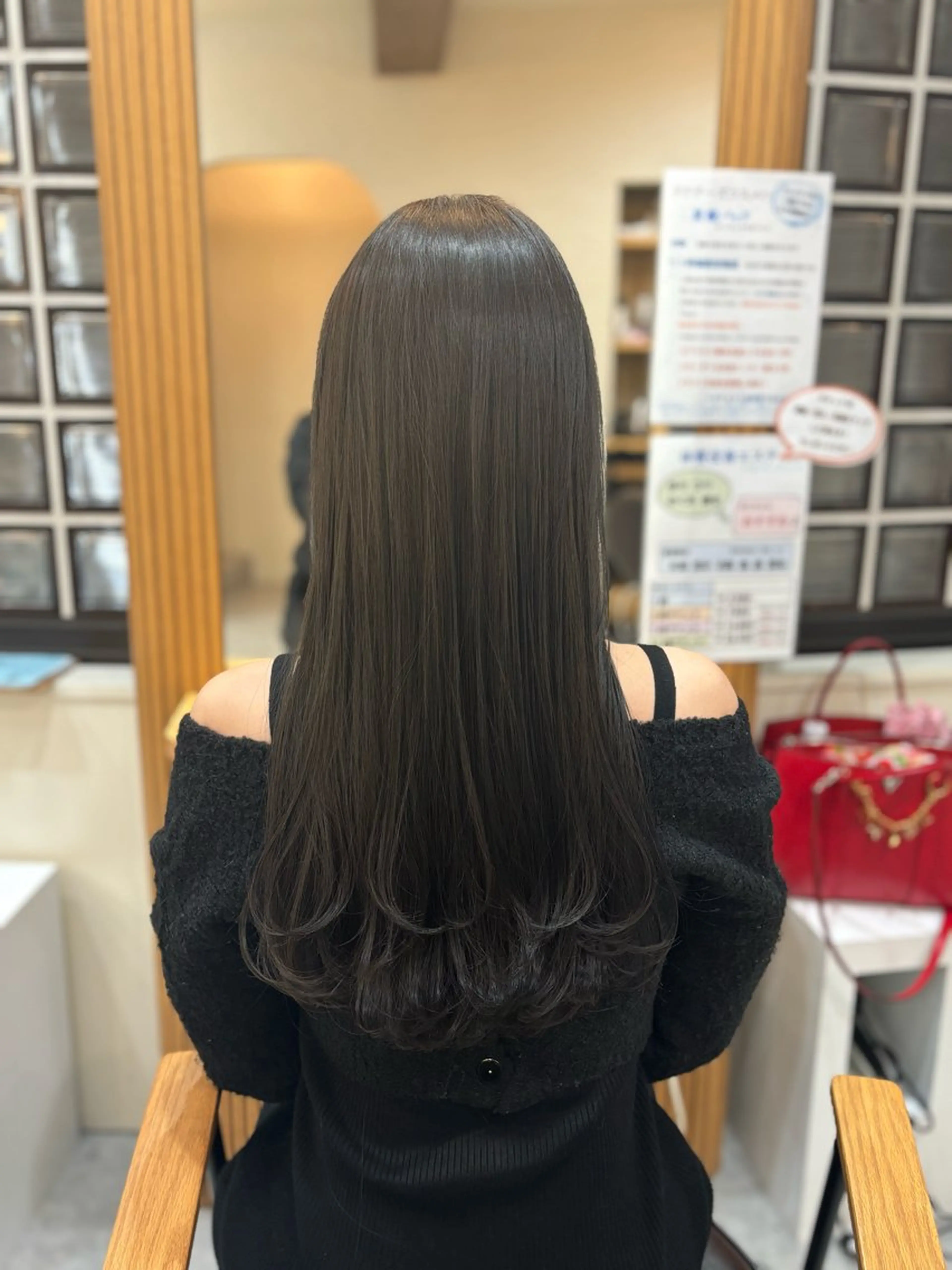 ロング ヘアカラー トリートメント SHIAN✂️ 立川店たくのヘアスタイル