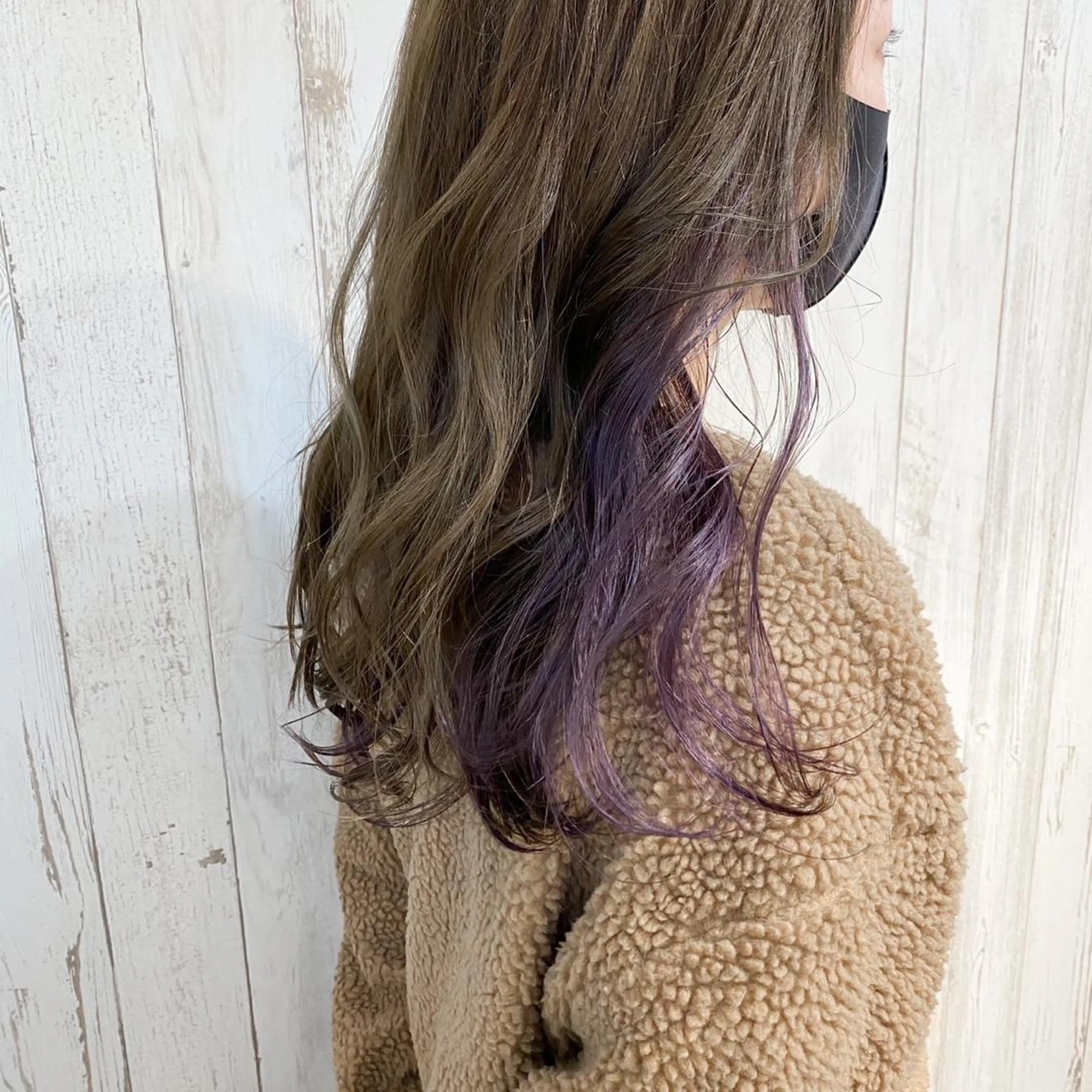 ロング パープルカラー soyon心斎橋所属・♡透明感/艶カラー/ M a I ♡のヘアスタイル