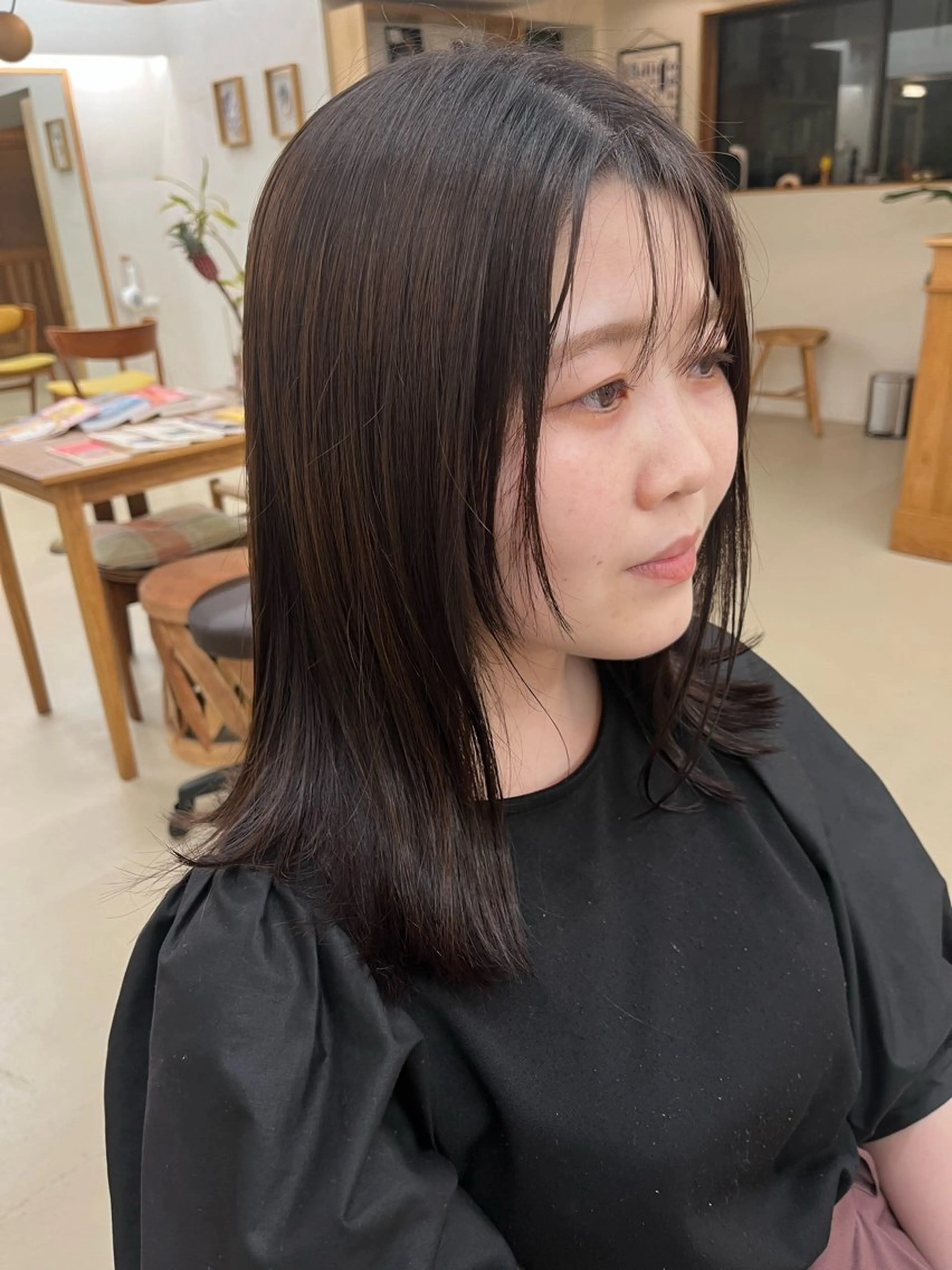 ミディアム カラー DENALI HAIR所属・宇野澤 銘のヘアスタイル