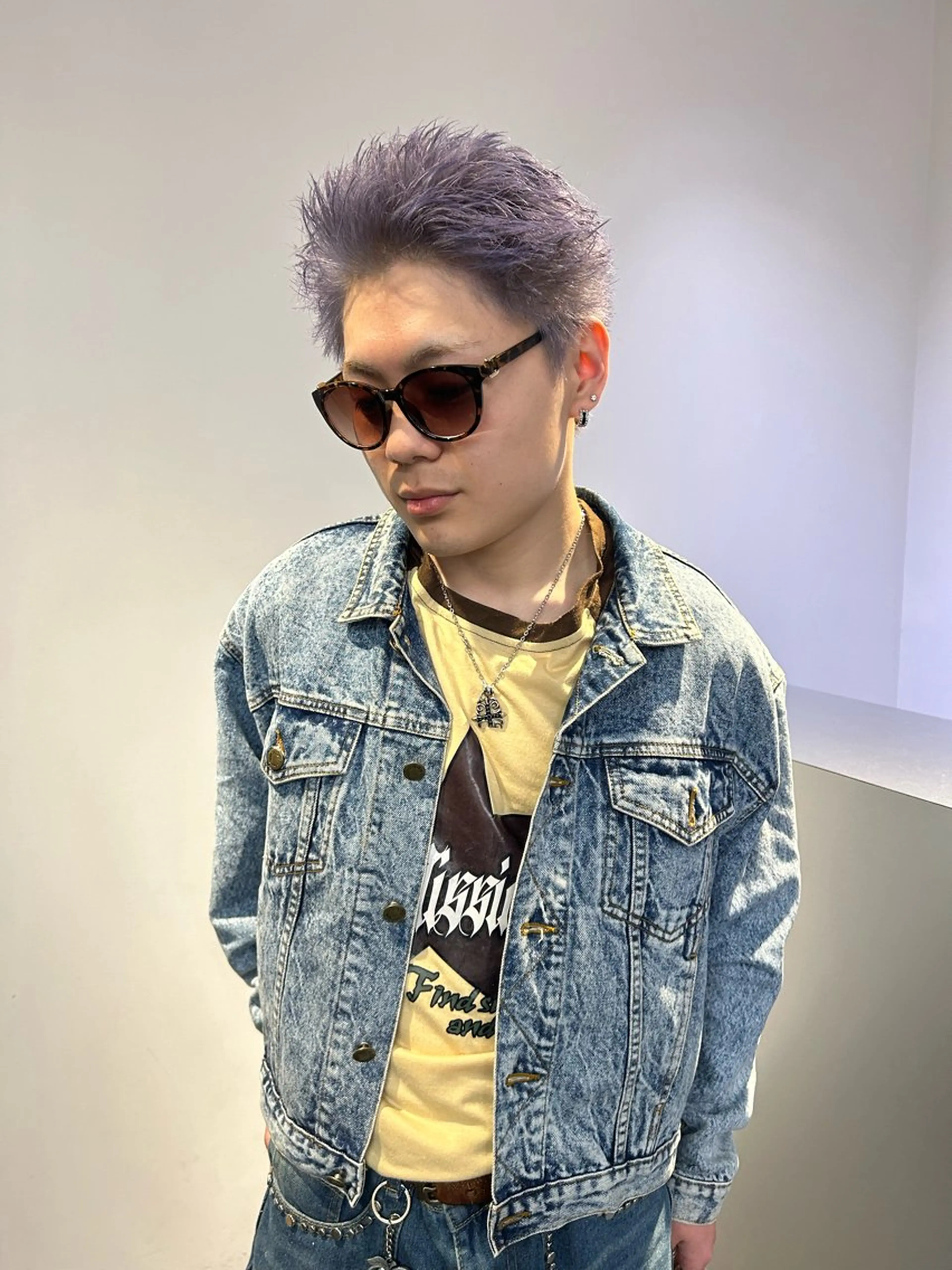 ショート カラー ダブルカラー ハイトーンカラー stimulus所属・stimulus/ HAYATOのヘアスタイル