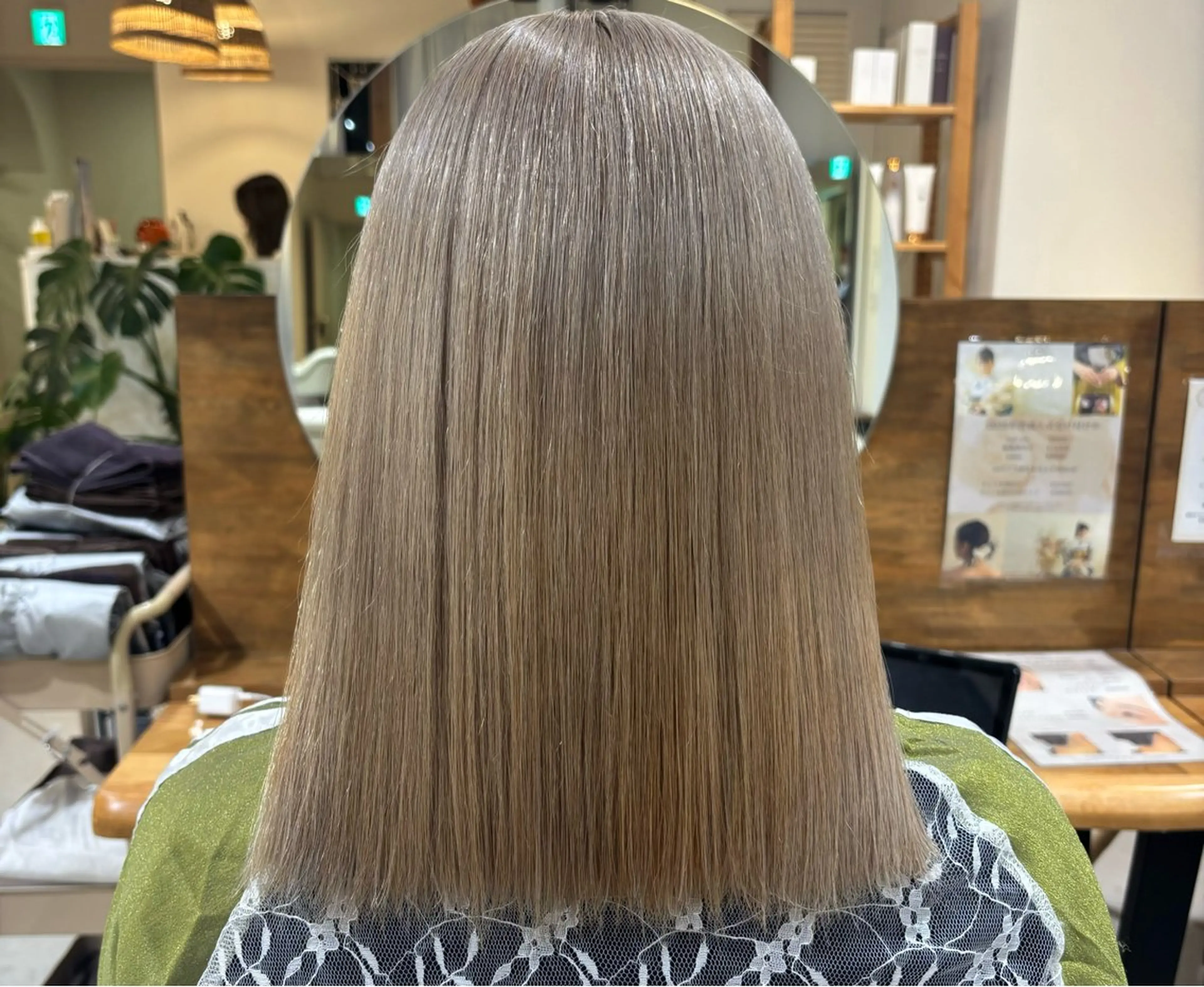 ミディアム カラー ブリーチ 豊中美容室COCOLUANA所属・CHISATO /暖色カラー❤️のヘアスタイル