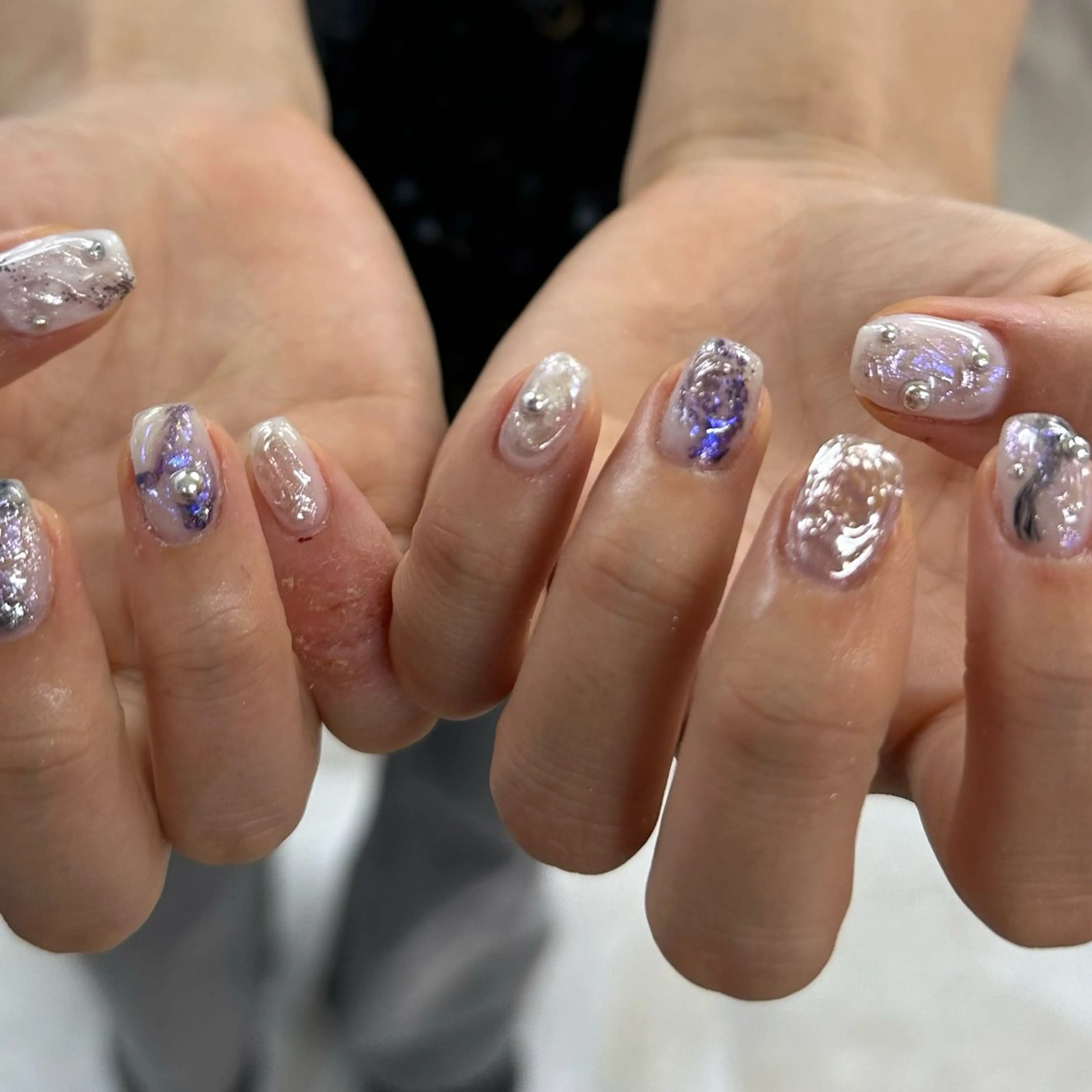 ネイル ハンドネイル フットネイル ゆびノさき +ikebukuroのネイルデザイン