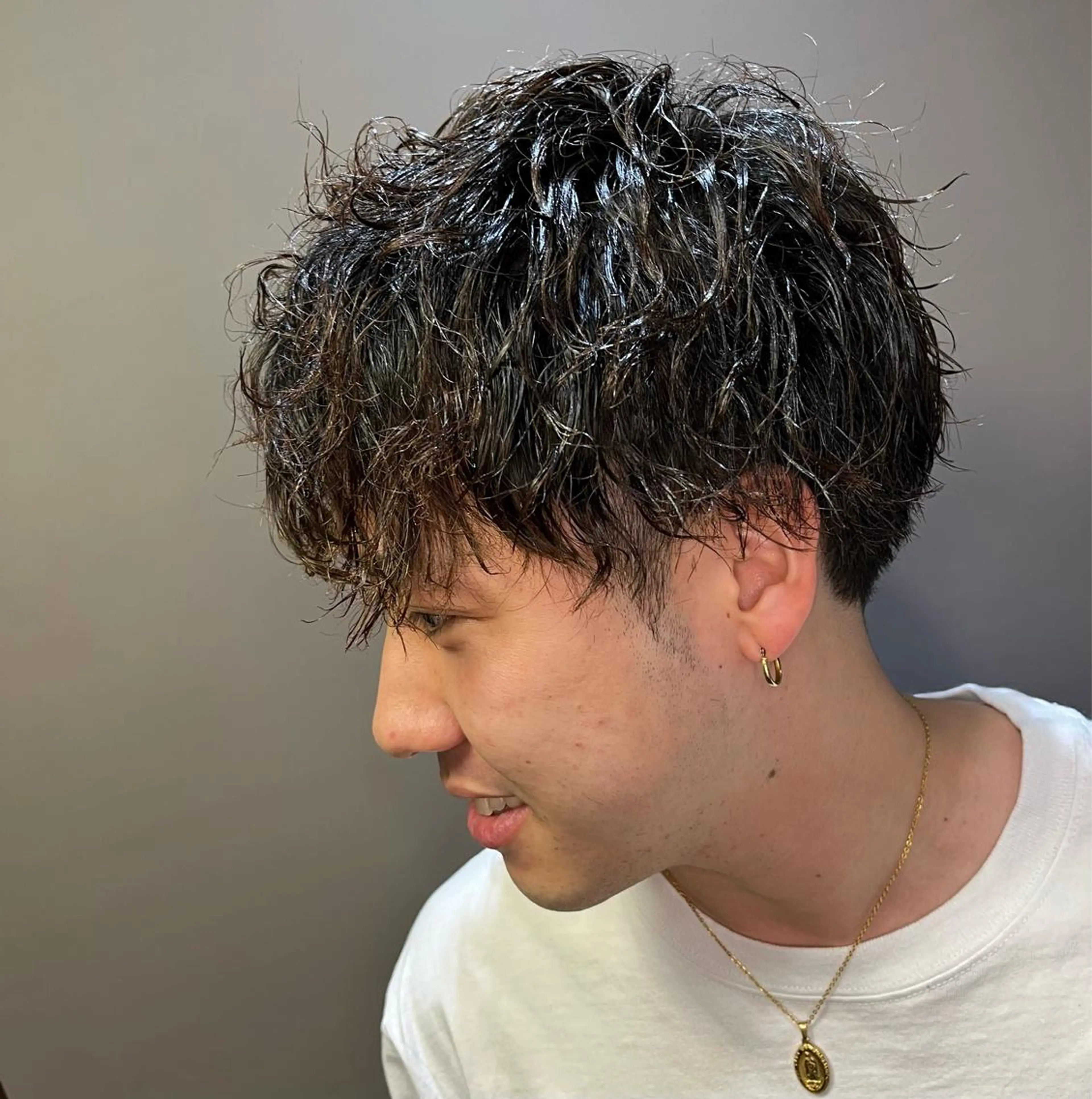 ショート HIRO GINZApremium barber新宿所属・星野 真のヘアスタイル