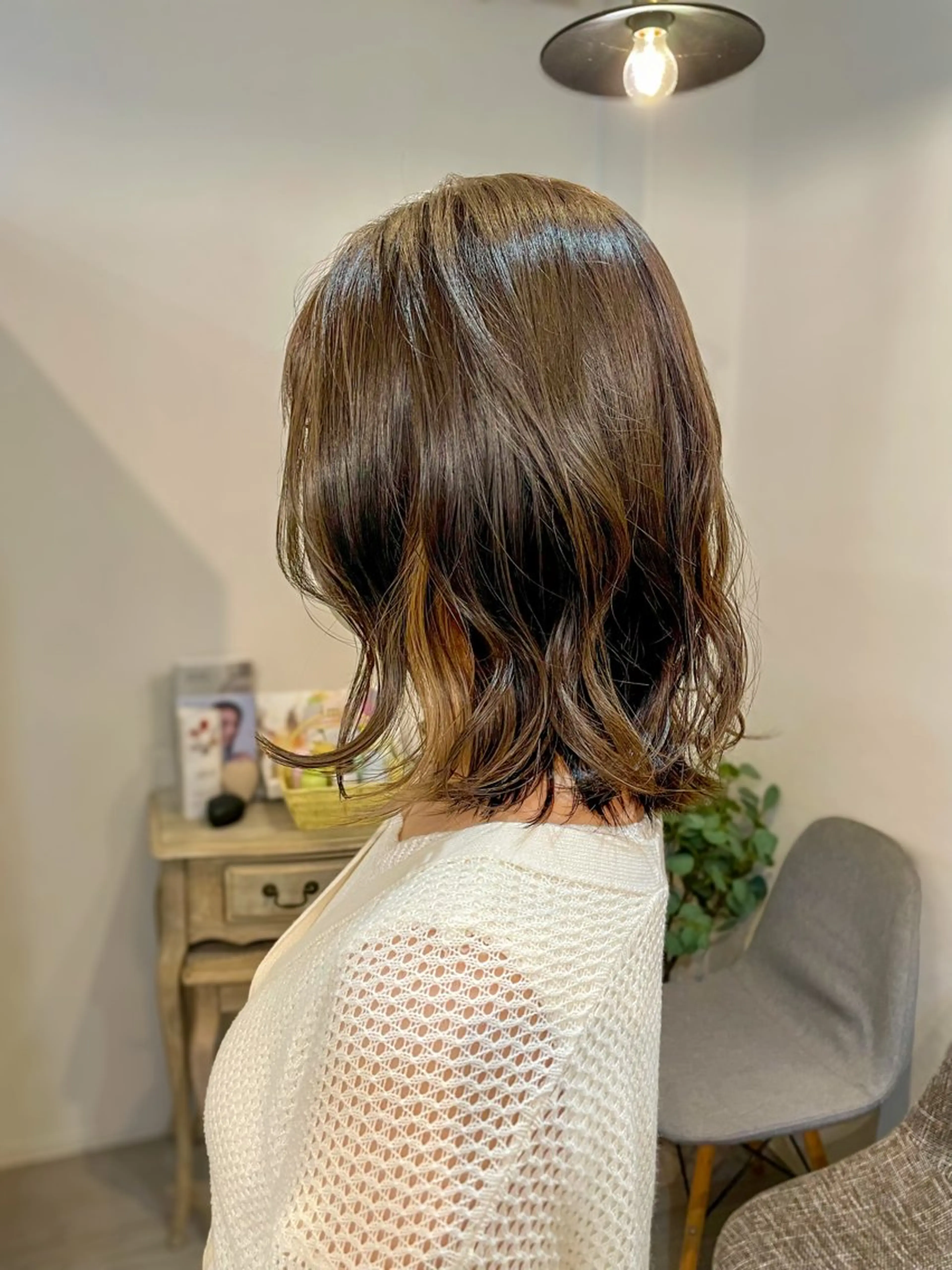 ミディアム ROCCAhair 谷山陸のヘアスタイル