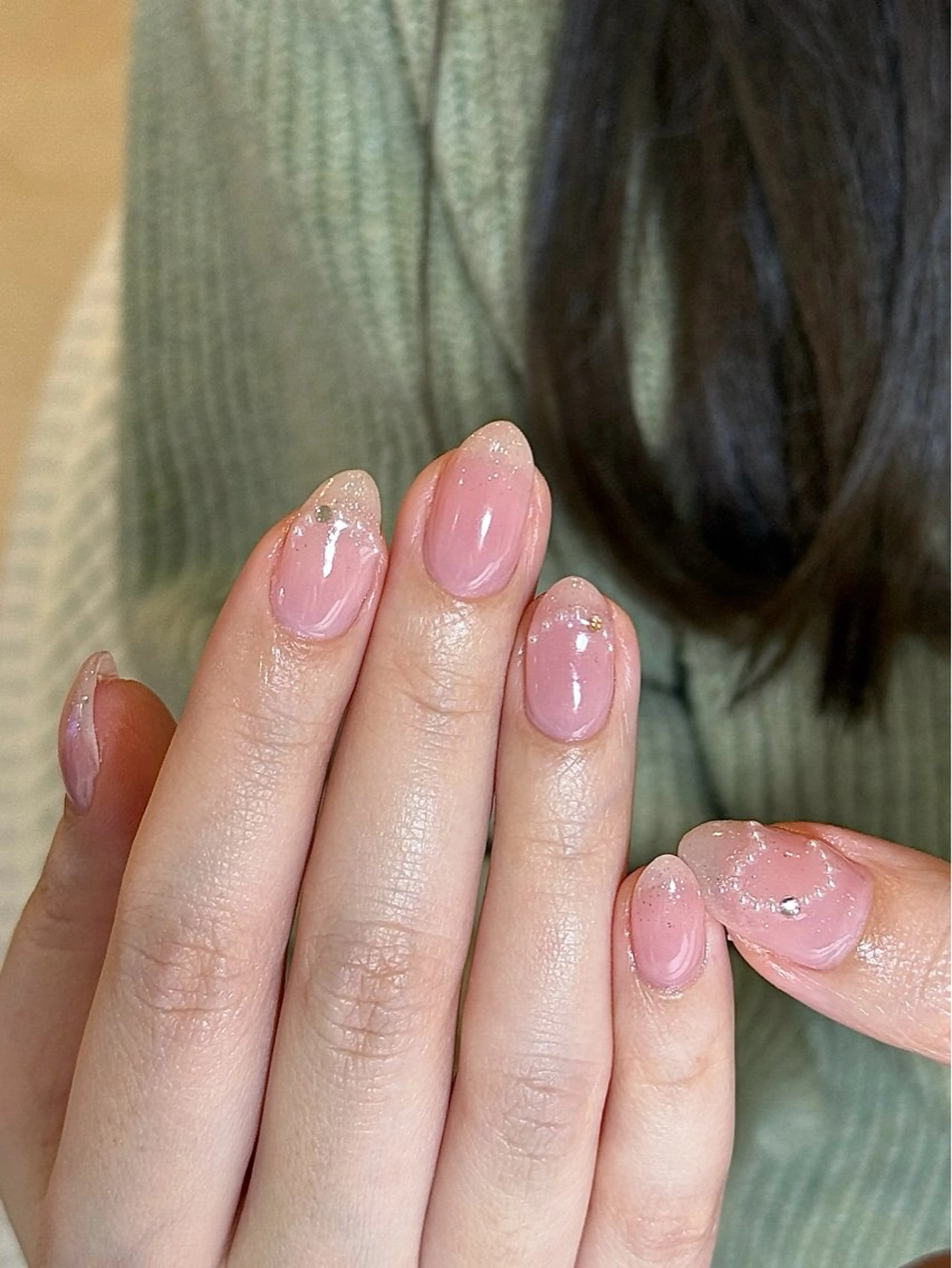 ❤️ワンホンネイル❤️当店デザイン50種から選べます。の写真