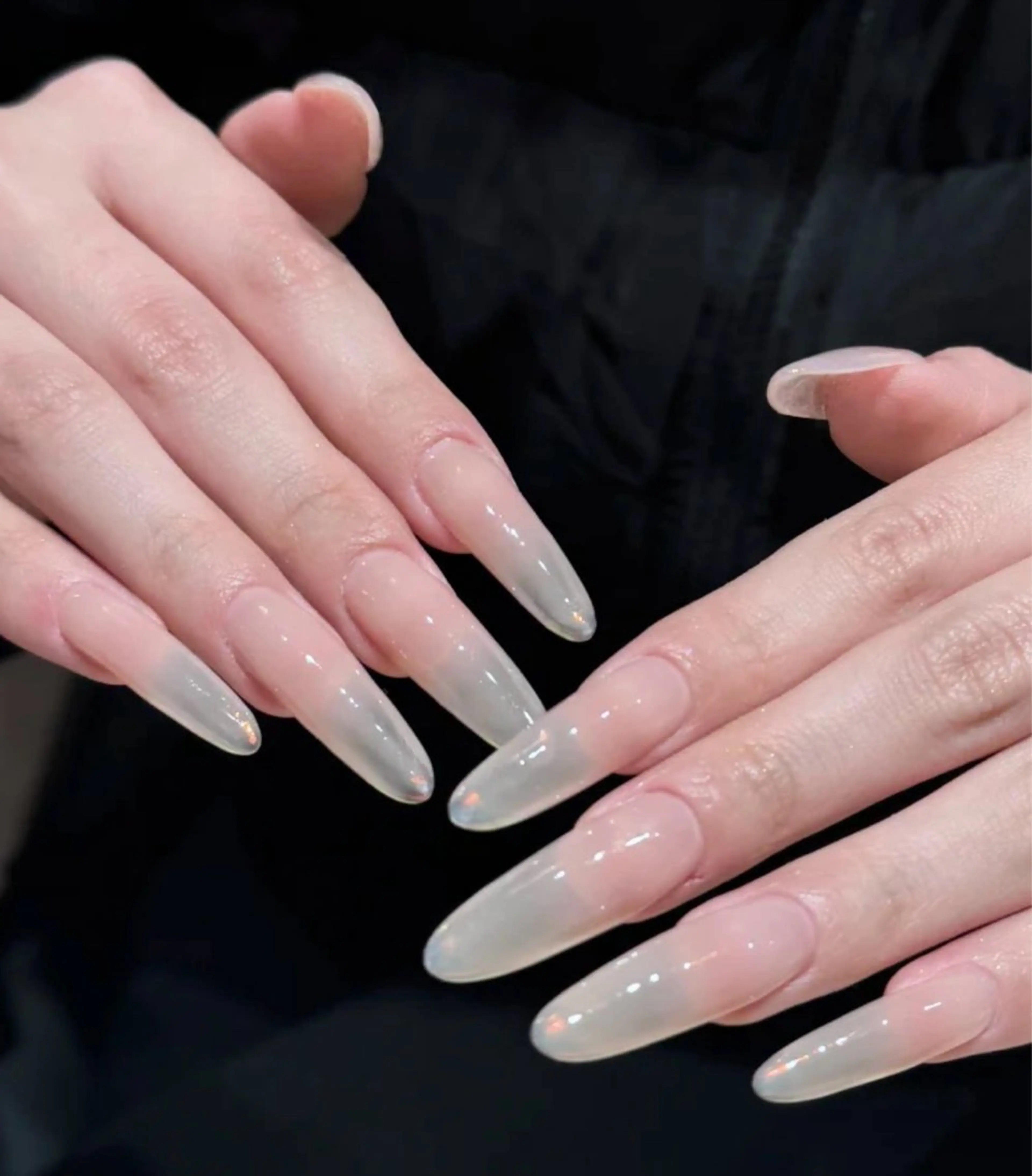 ネイル アートネイル チークネイル 長さ出し フットネイル ジェルネイル ラッキーネイルサロン西川口東口店所属・山田 由奈のネイルデザイン