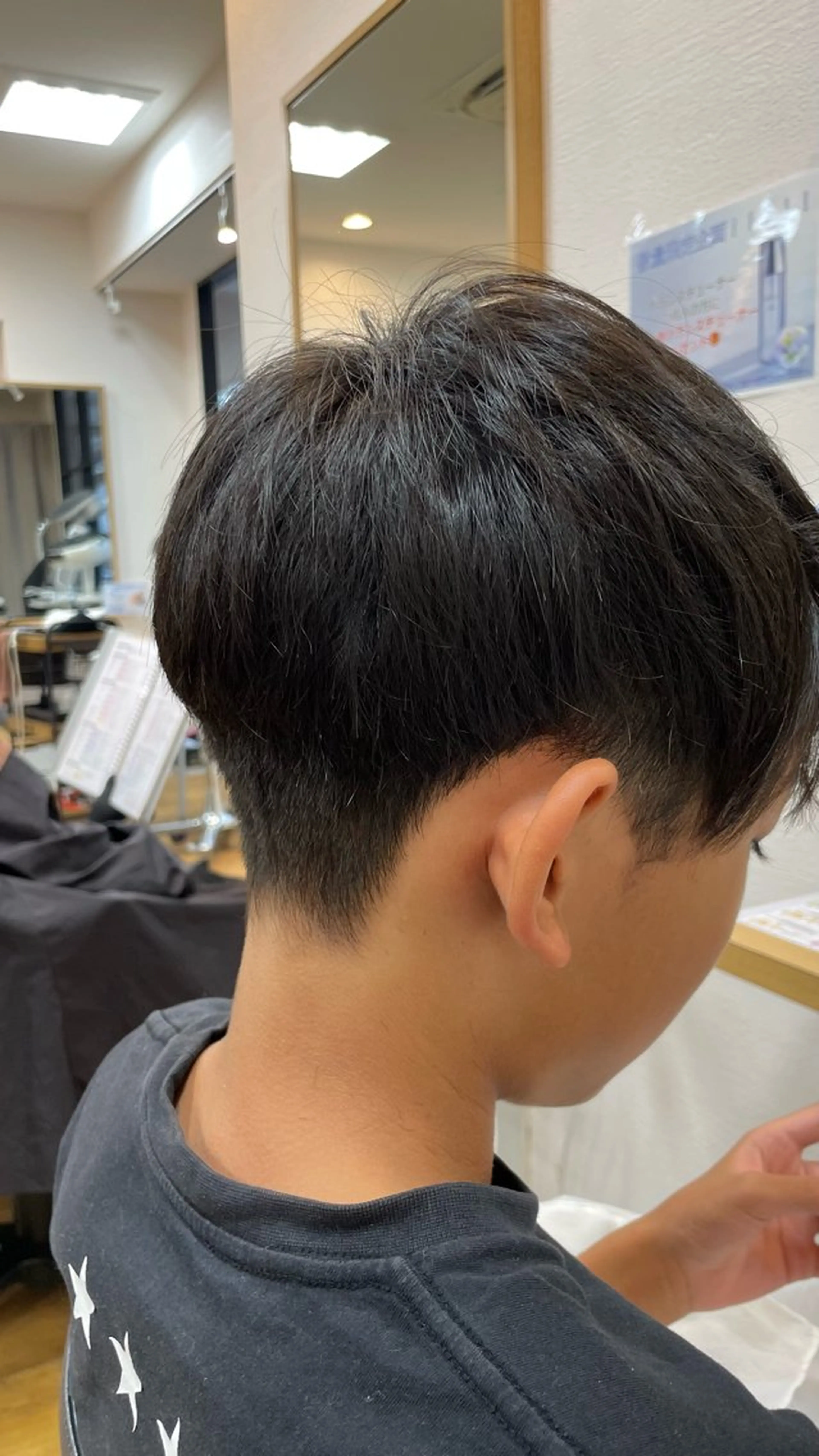 メンズ フェードカット カット 村田 淳のヘアスタイル
