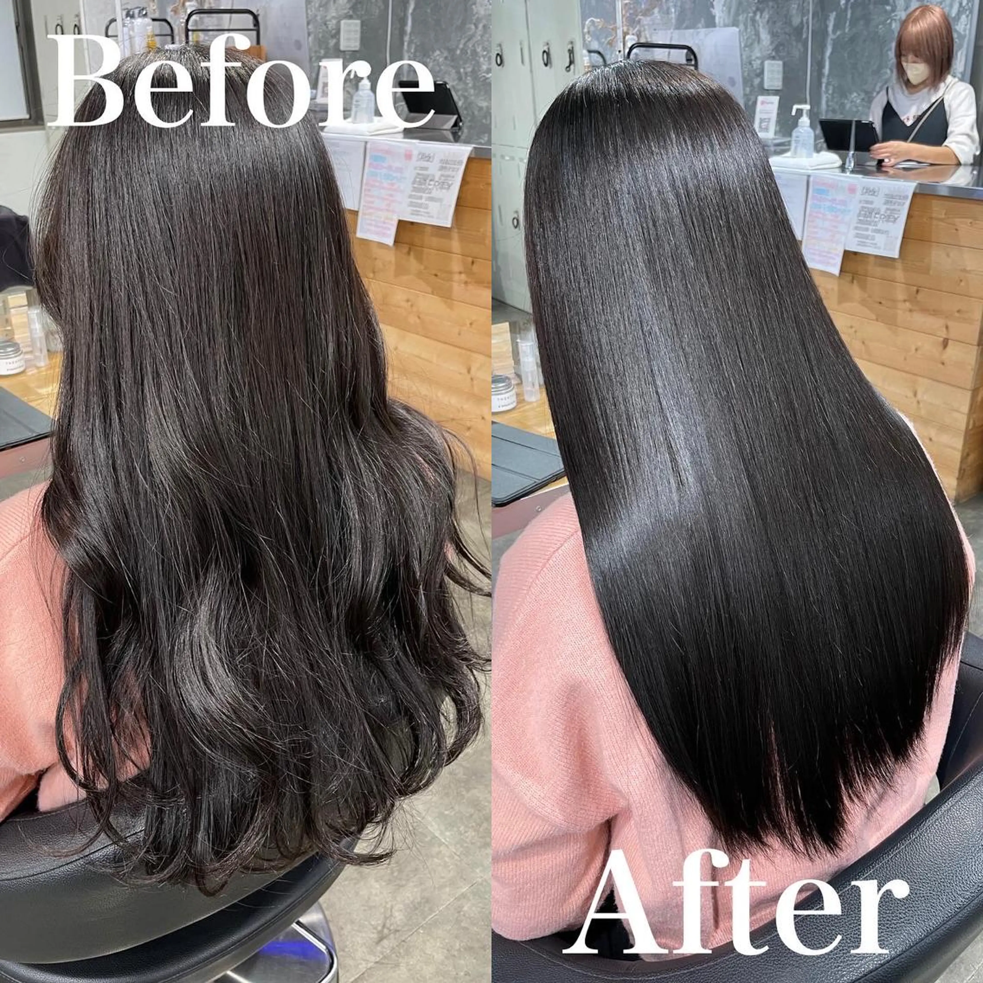 ロング カラー パーマ 💎髪質改善縮毛矯正 SHU💎のヘアスタイル