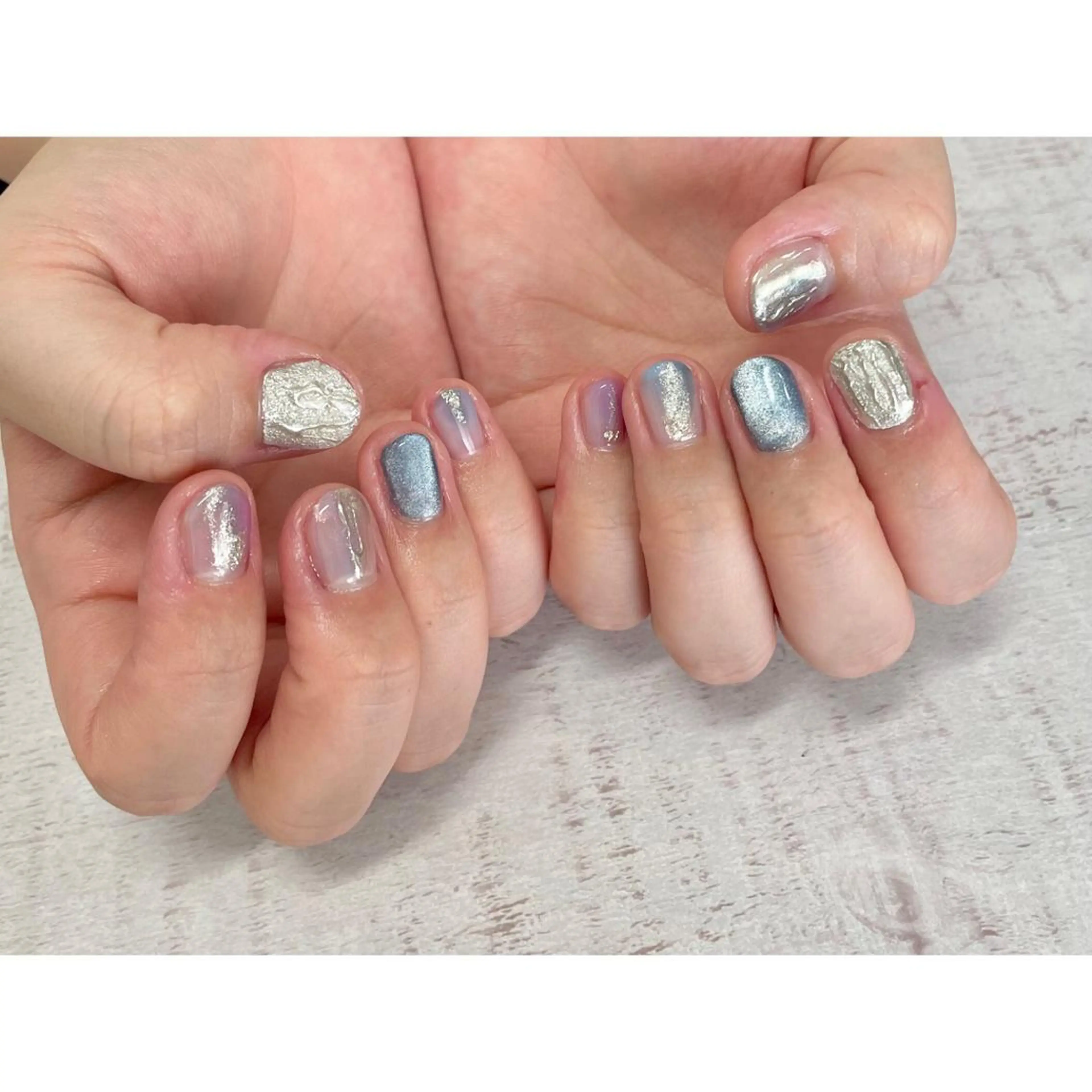 ネイル 𖡼 yumenoのネイルデザイン