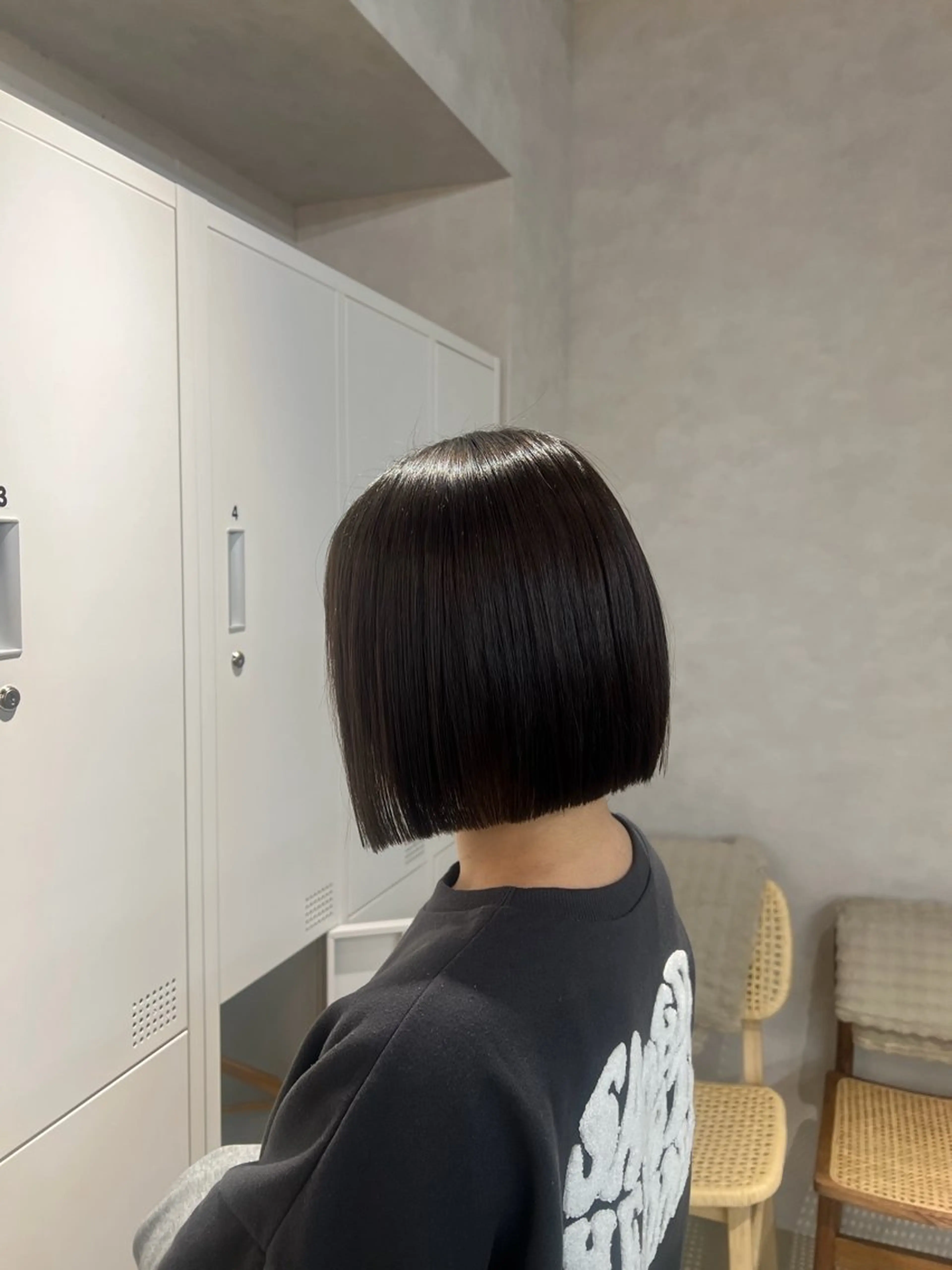 ショート 切りっぱなしボブ ボブ ひなた-YUCCA- elua⭐️のヘアスタイル