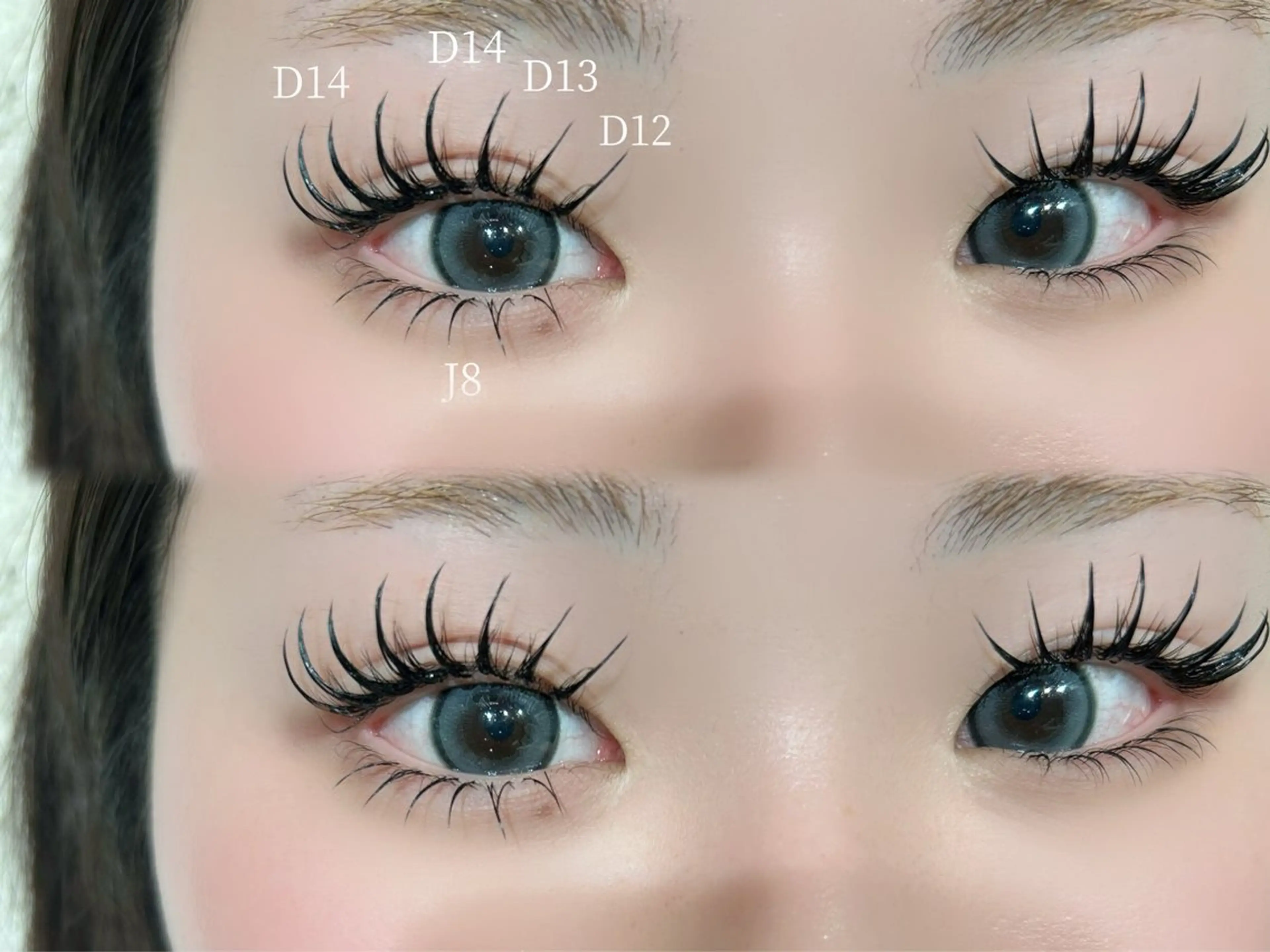 マツエク・マツパ バインドロック MAQUM𖤐 Satsumiのマツエク・マツパデザイン