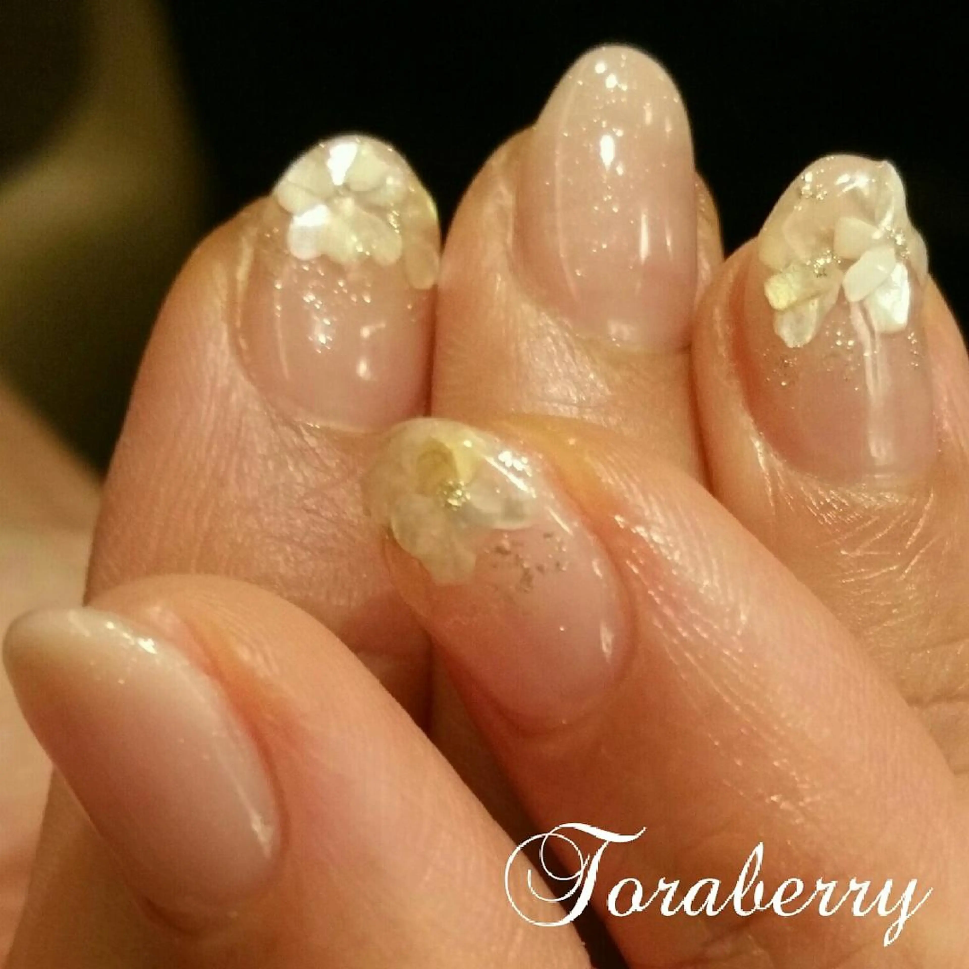 ネイル フラワーネイル ネイリスト なつみのネイルデザイン