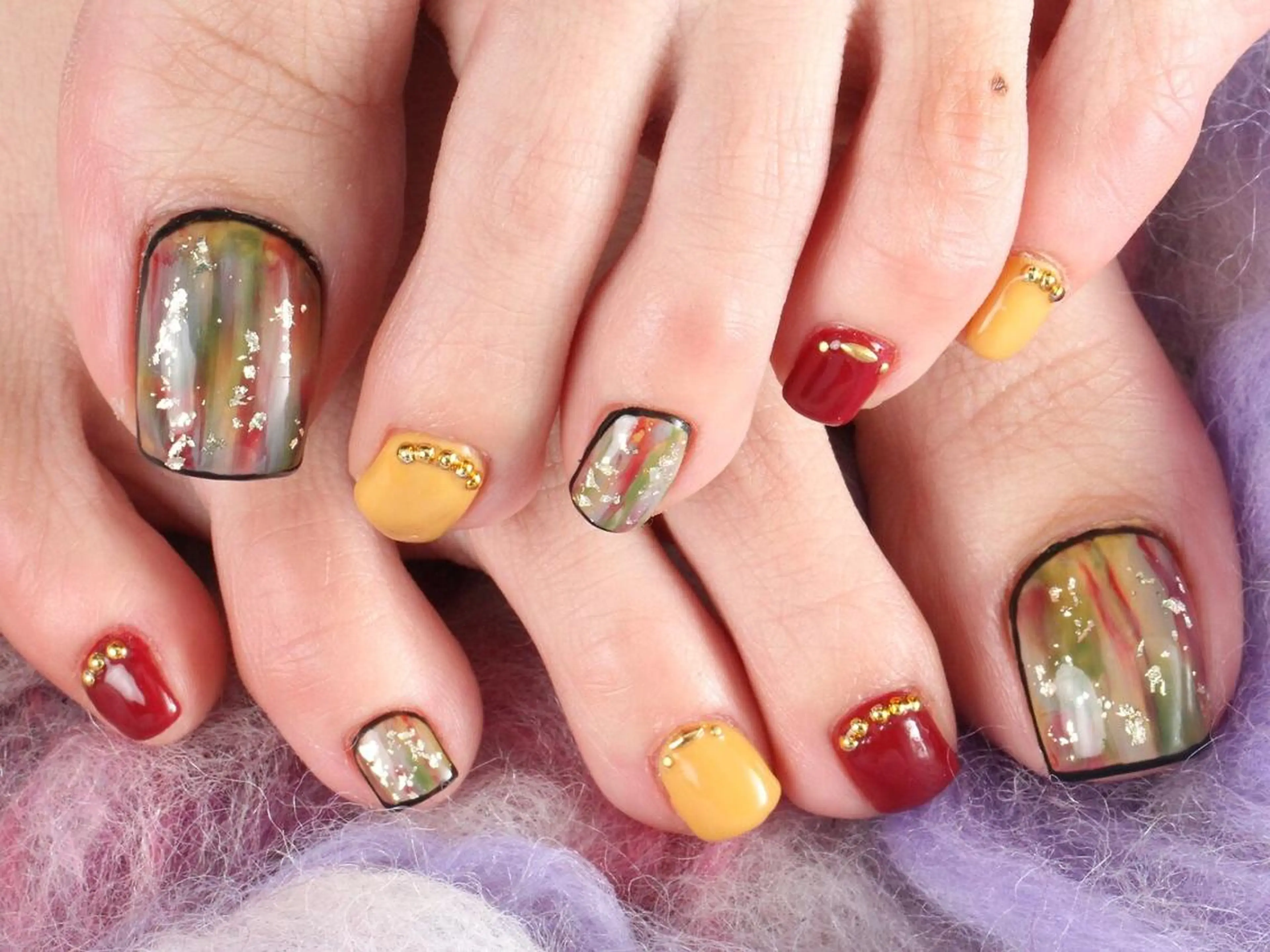 ネイル orbe 永山のネイルデザイン