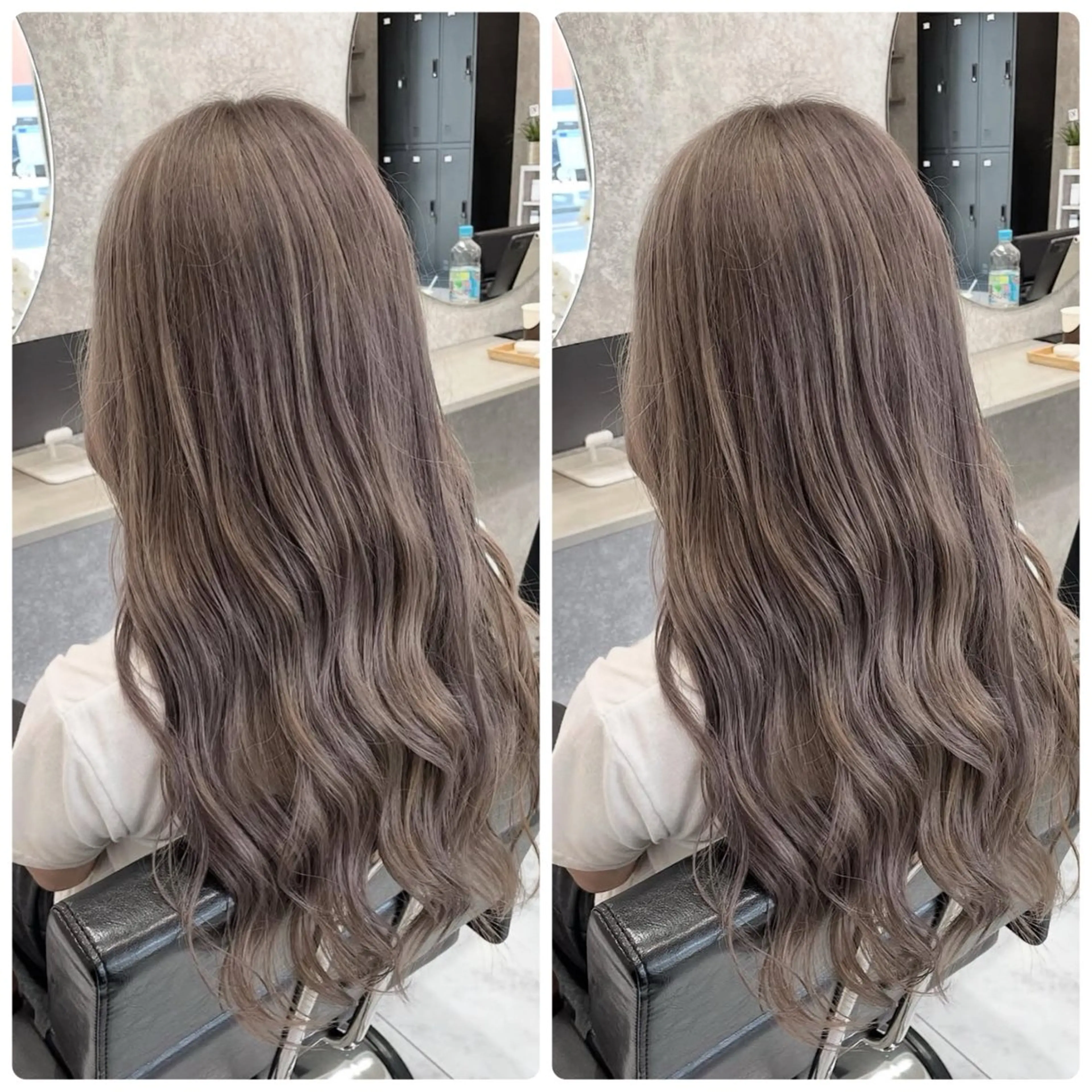 ロング ヘアカラー トリートメント 🦋ハイトーン🦋 石山 希理🦋のヘアスタイル