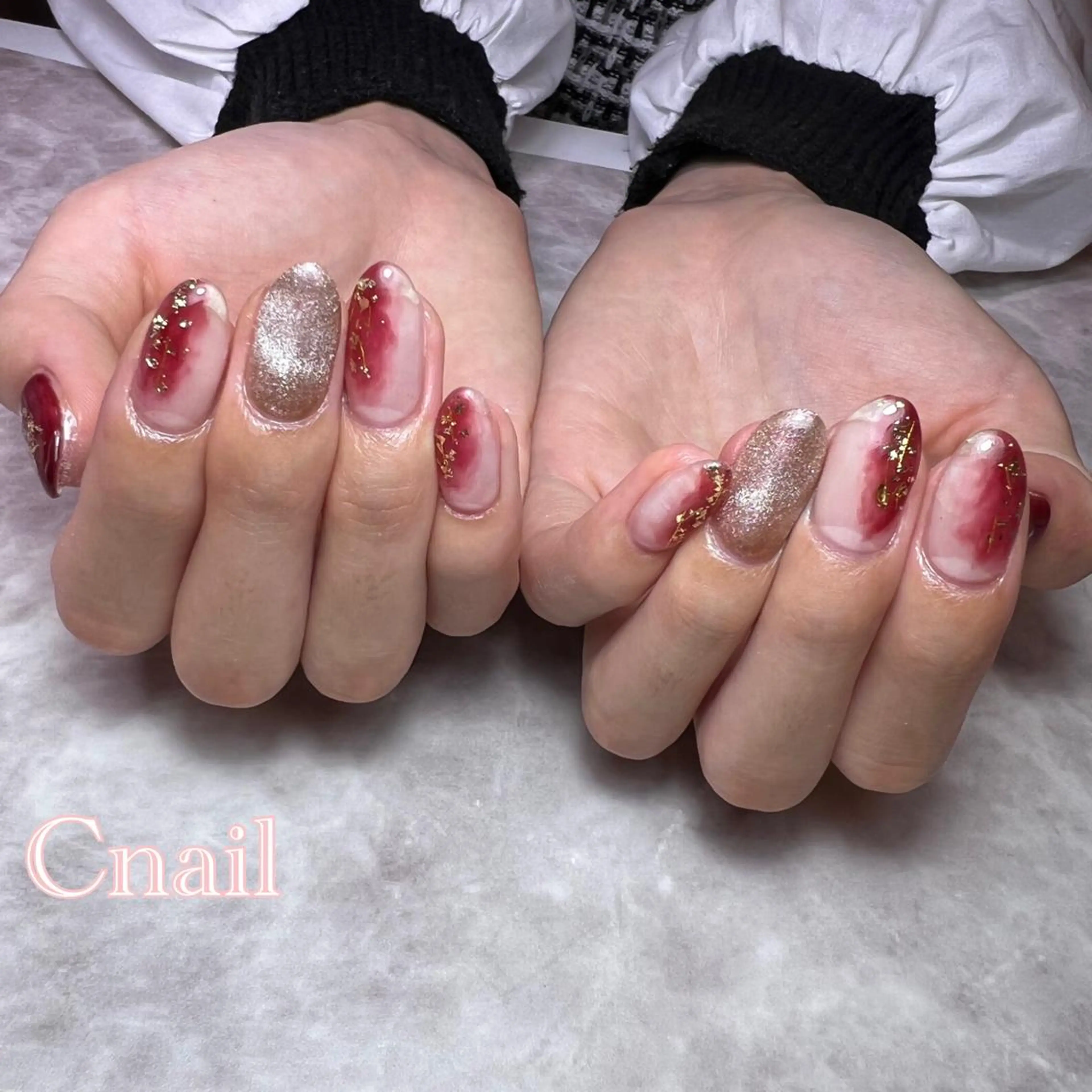 ネイル 成人式 C's coffretのネイルデザイン