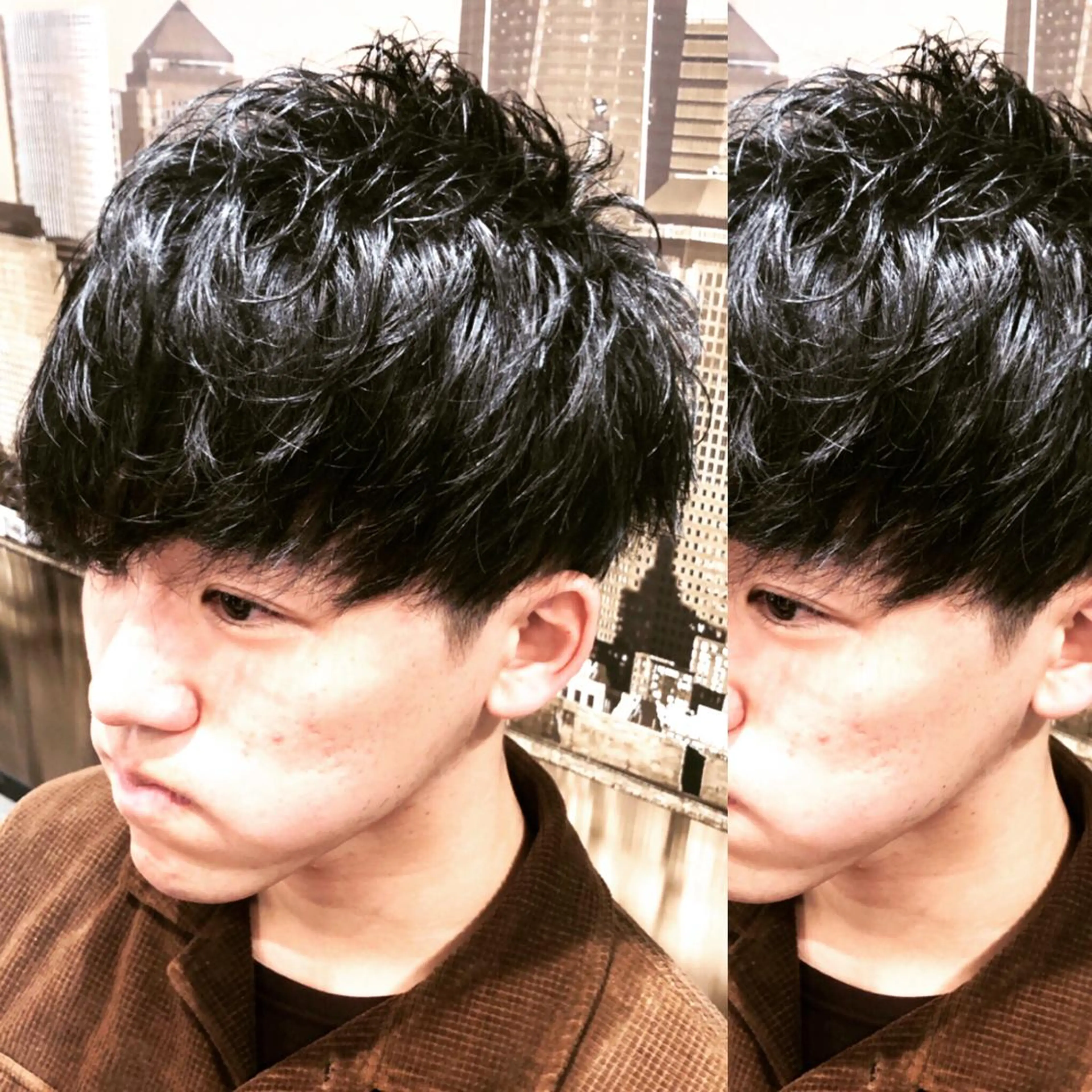 ショート メンズ マッシュ 刈り上げ メンズヘア特化 崎田 成人のヘアスタイル