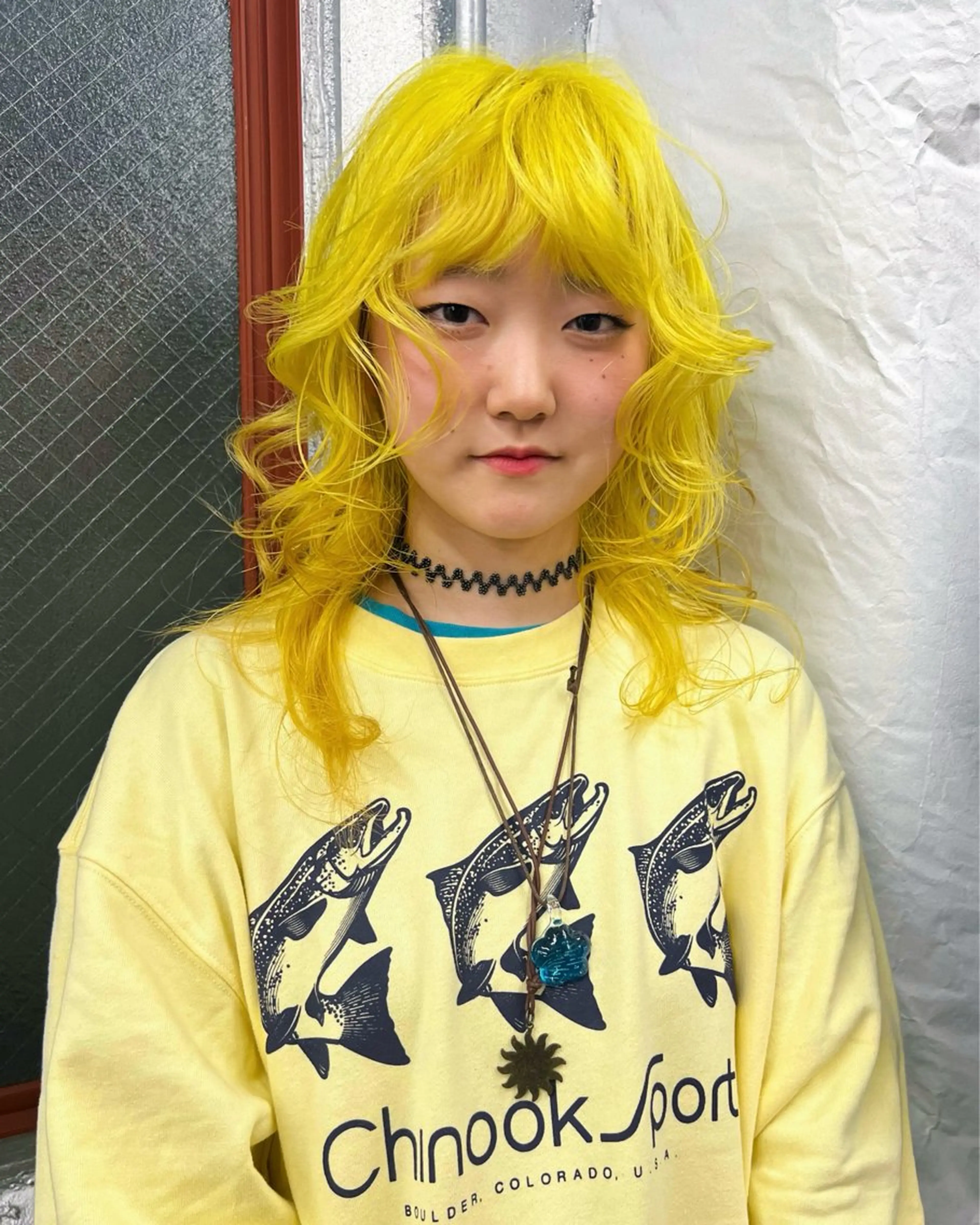 ミディアム カラー ヘアカラー ハイトーン/デザイン /ひさやのヘアスタイル