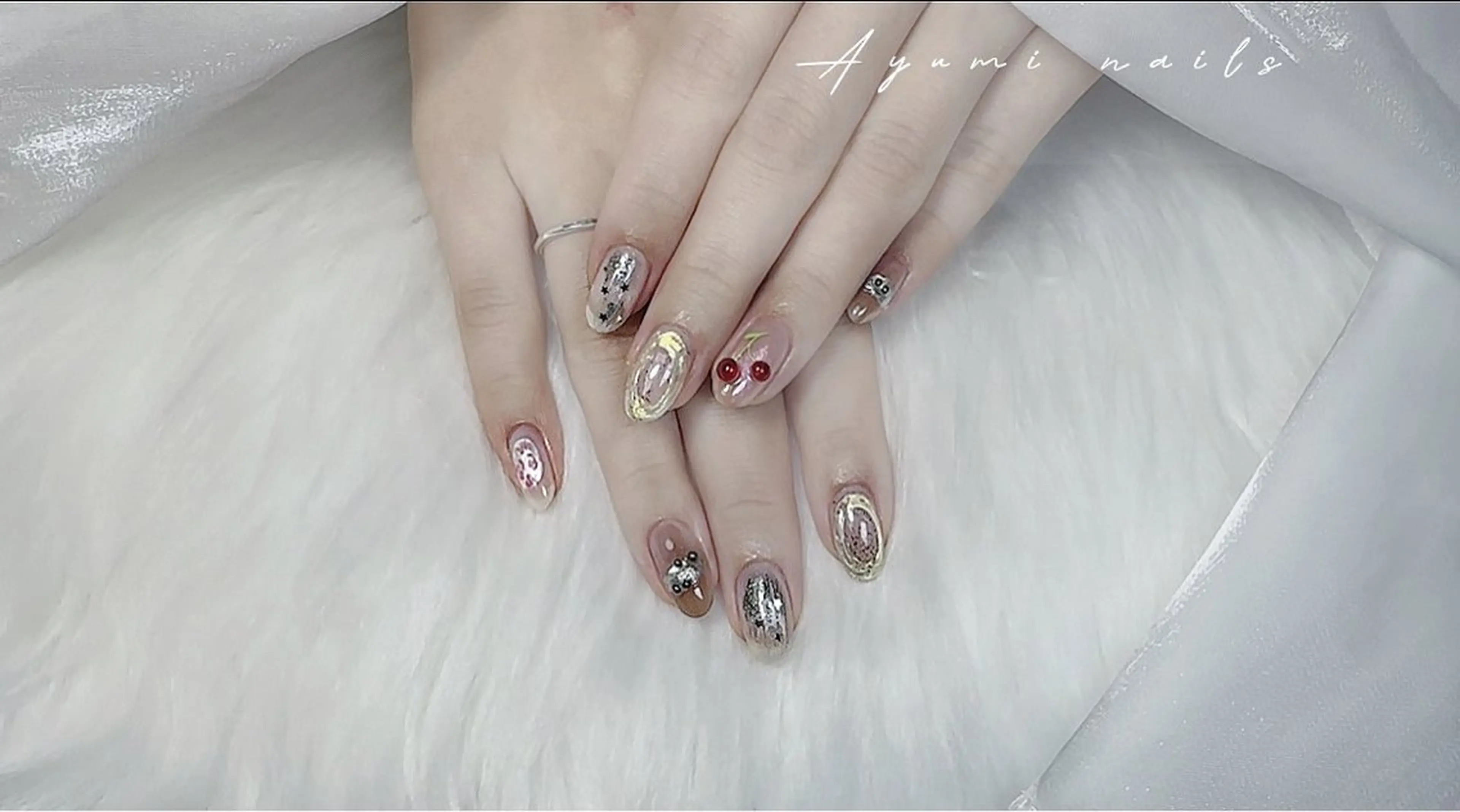 ネイル ニュアンスネイル Ayumi nails川崎店のネイルデザイン