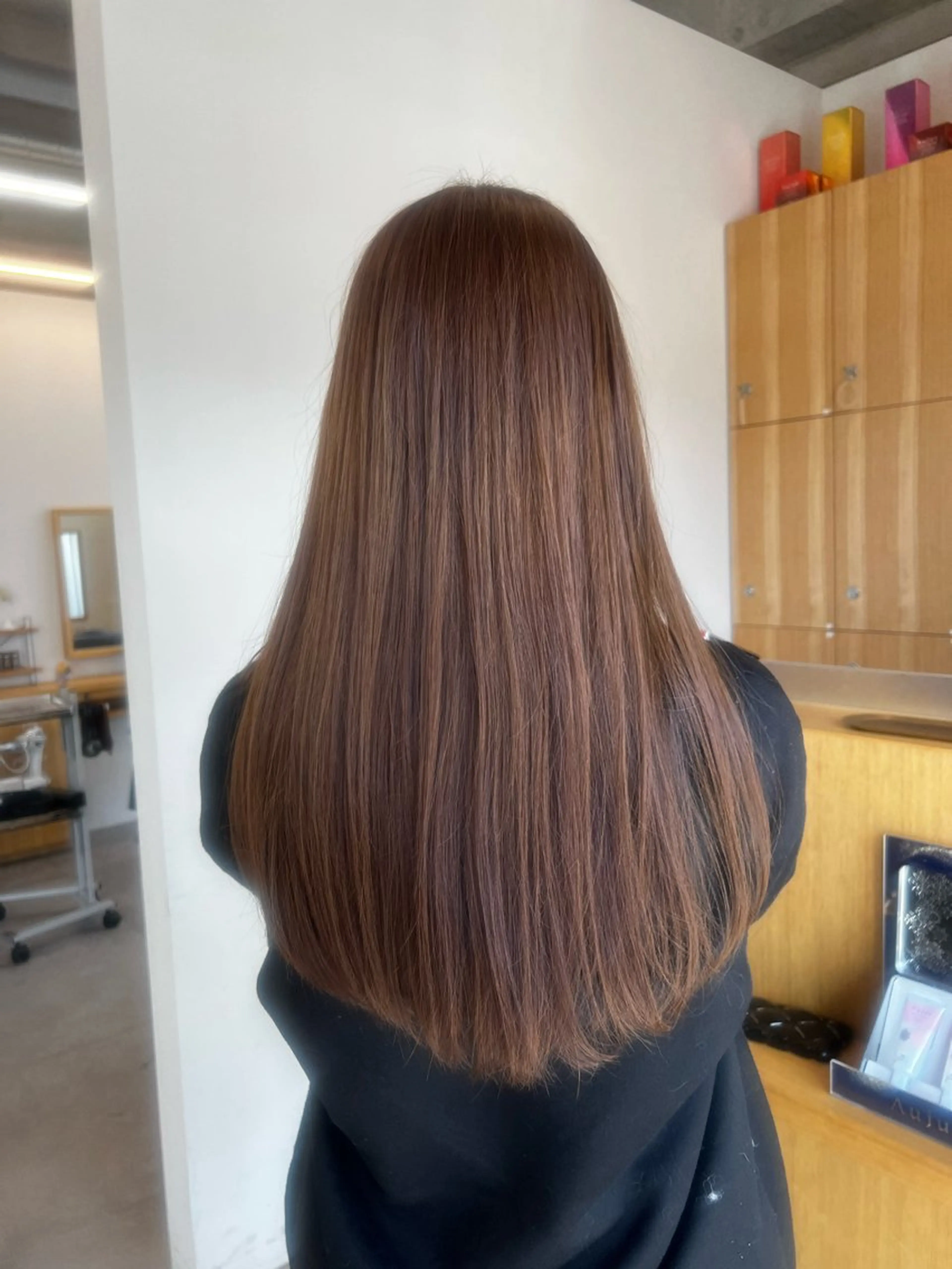 ロング Ore🫧タナカマヤ /柔らかい質感カラーのヘアスタイル