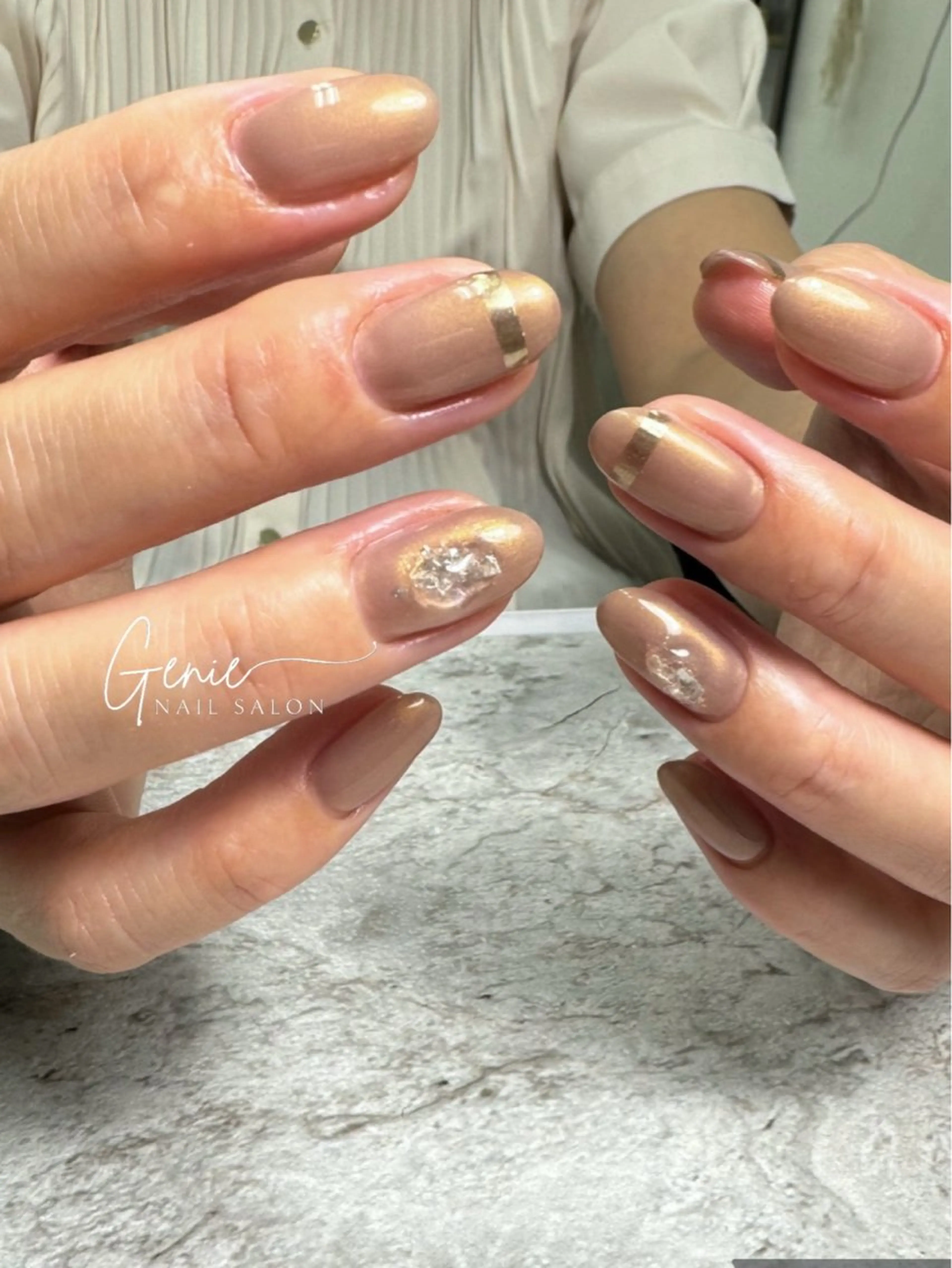 ネイル ニュアンスネイル ハンドネイル Nail salon Genie所属・Nail salon Genieのネイルデザイン