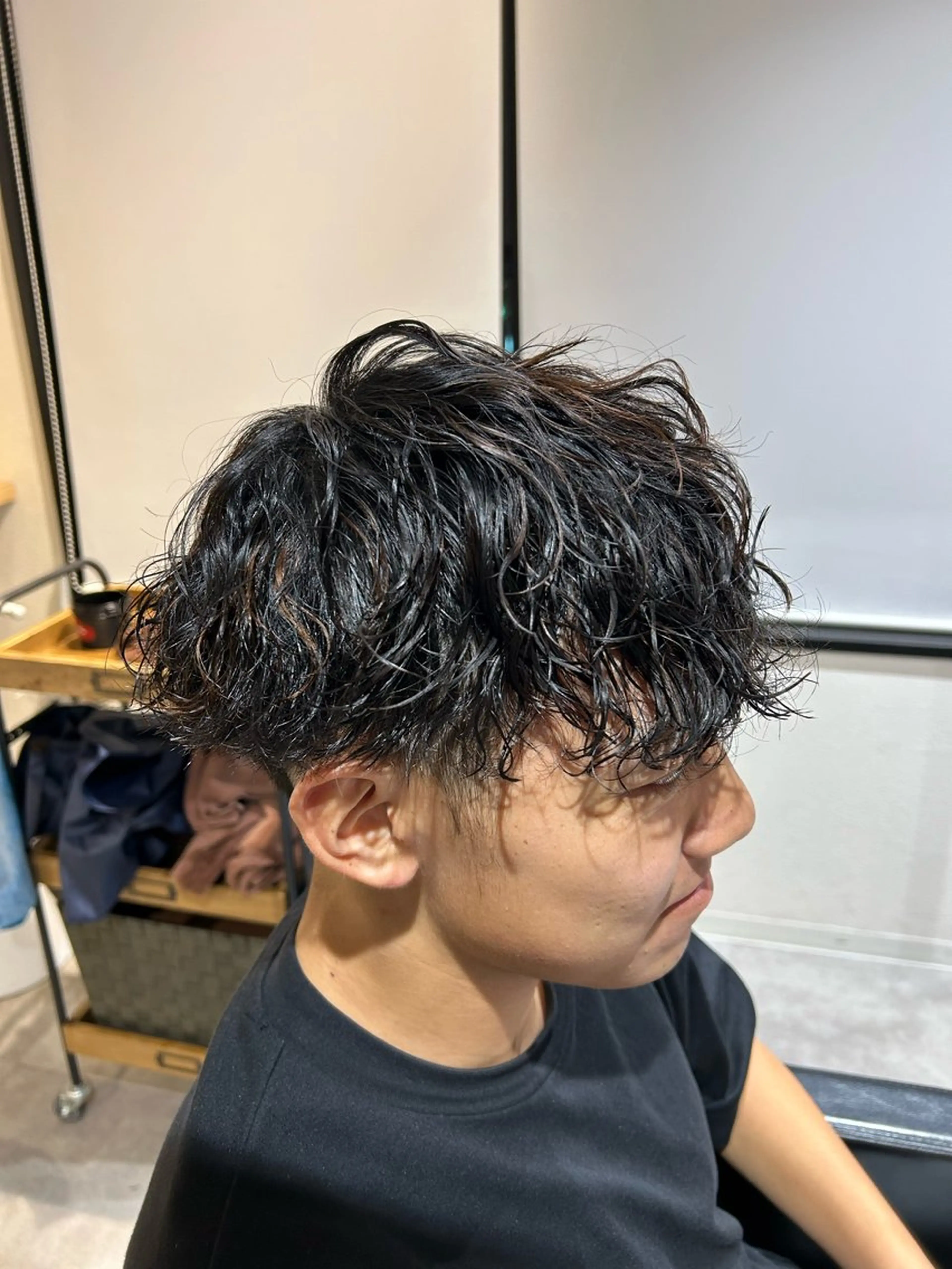 パーマ スパイラルパーマ 中川 りゅうせいのヘアスタイル