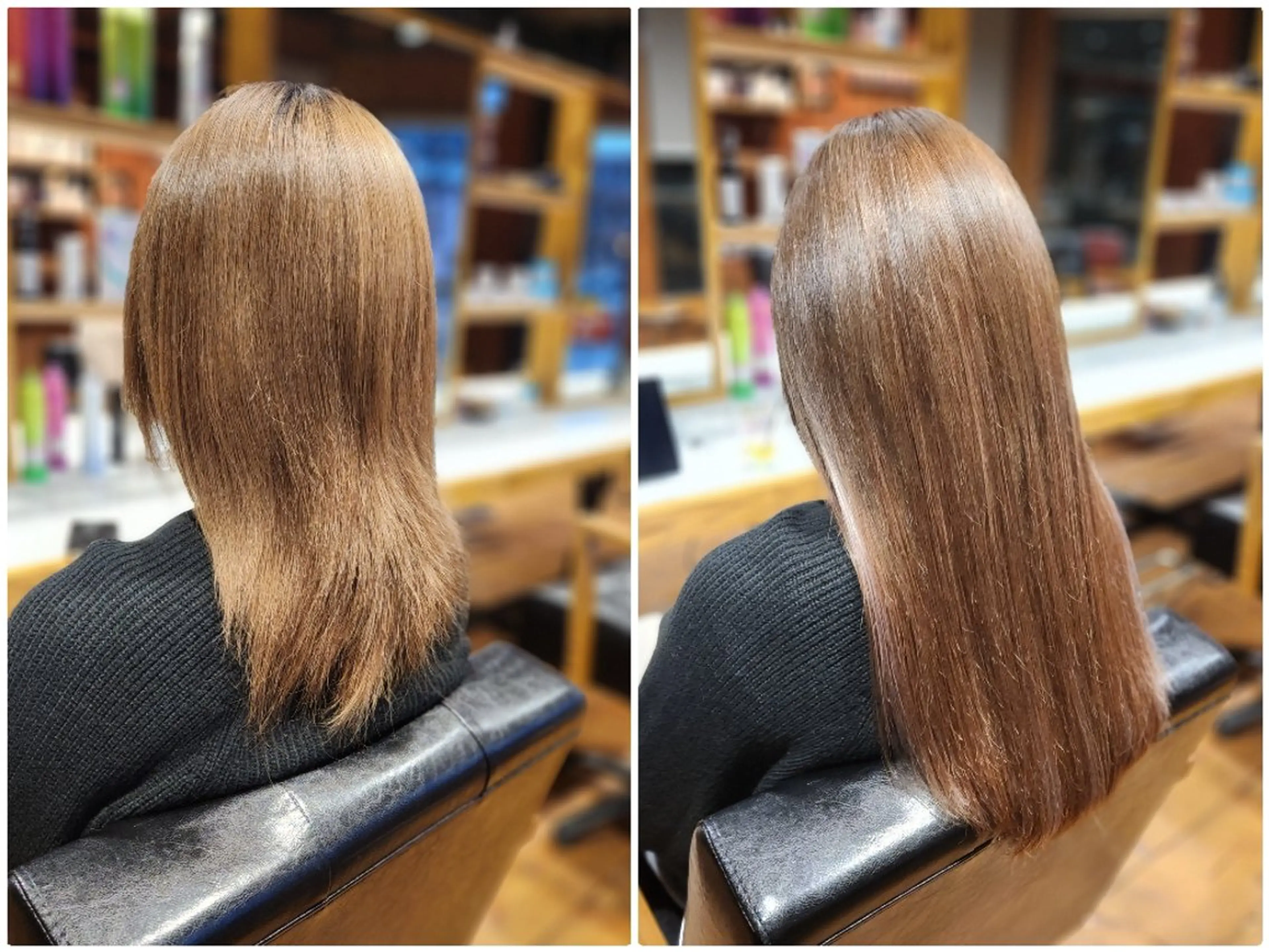 ミディアム シールエクステ エクステ ヘアカラー エクステ O.hair designers所属・シールエクステ🎀 ホシノ🕒ユウカのヘアスタイル