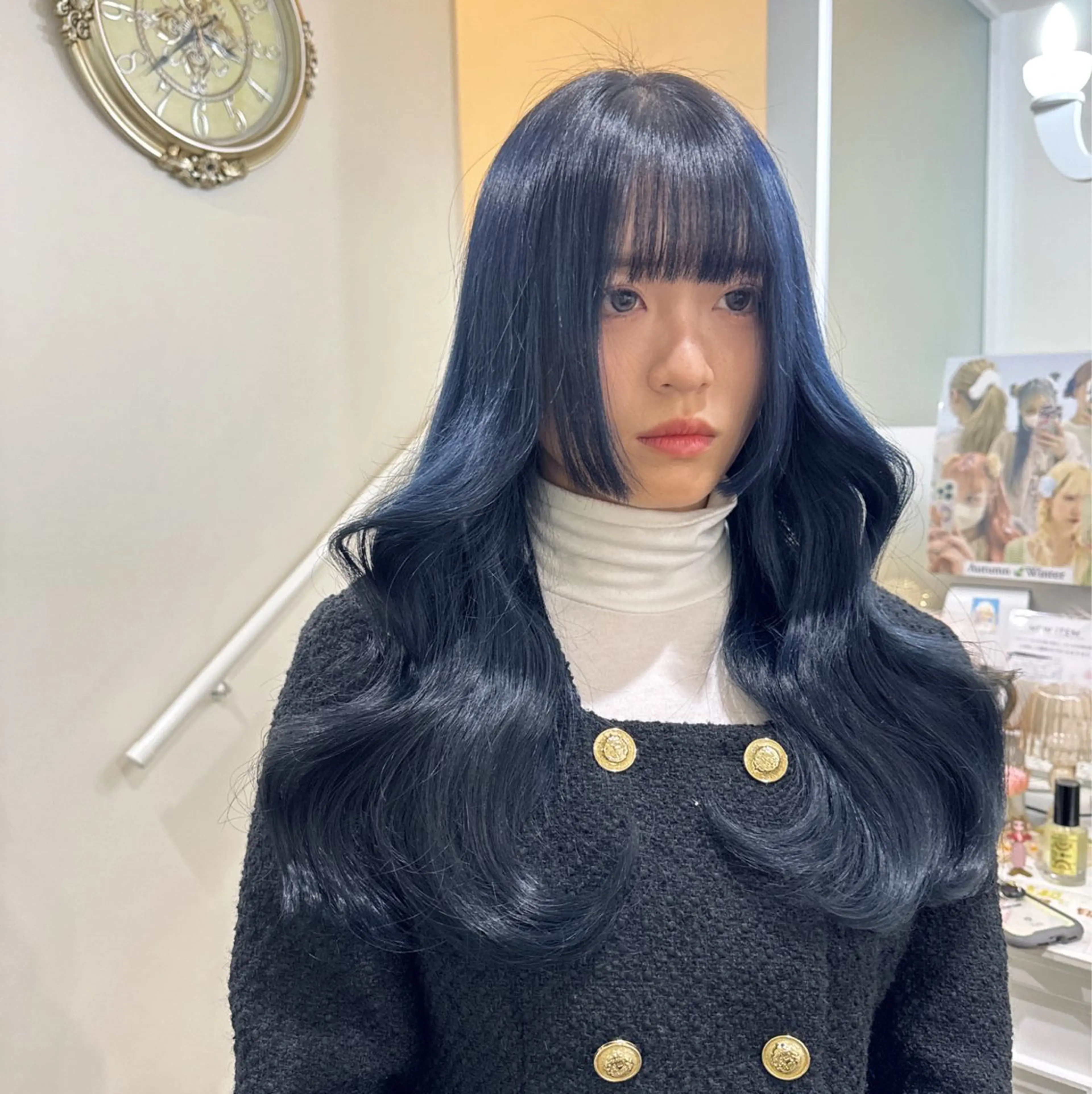 ロング ORIKA 美容室のヘアスタイル