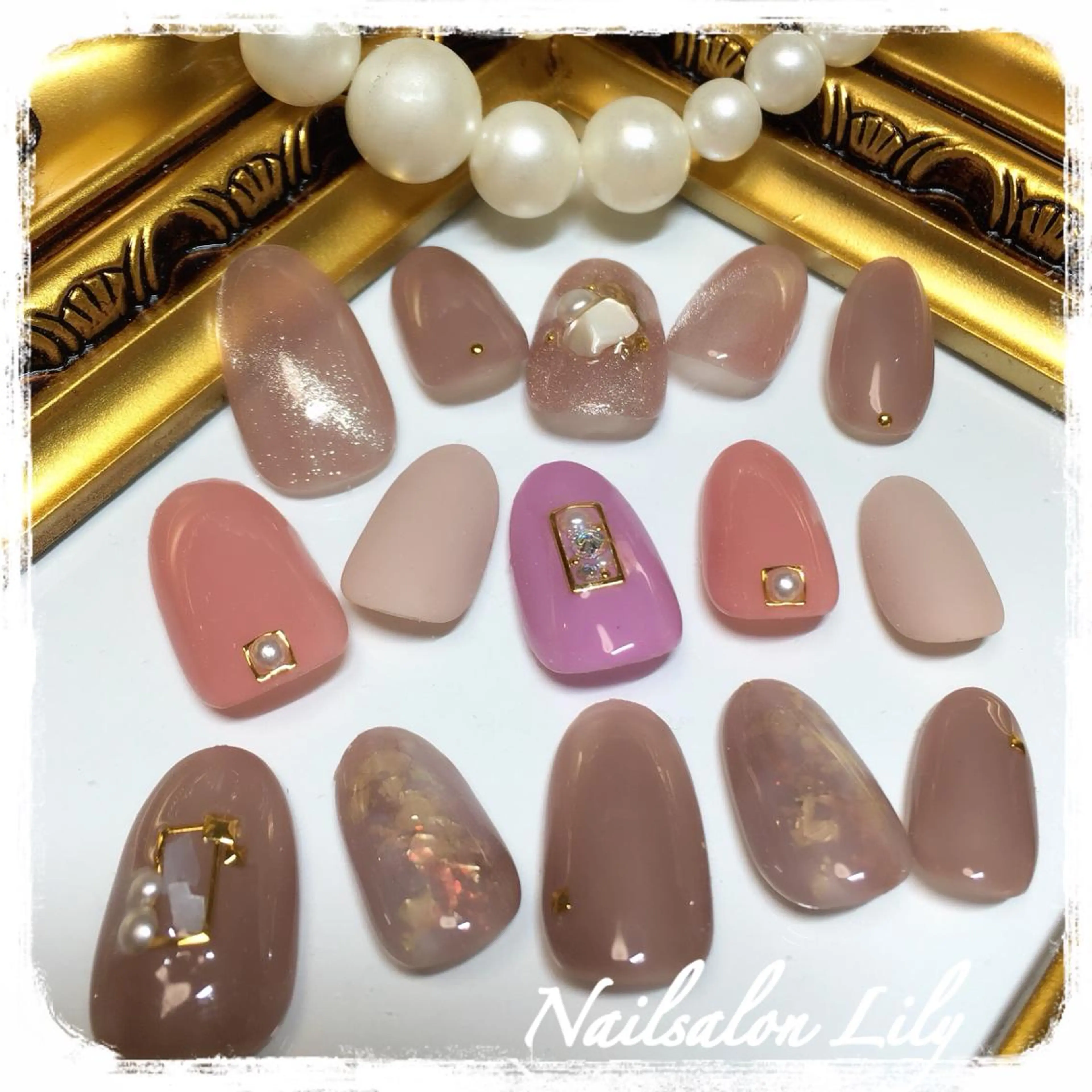 ネイル ハンドネイル Nailsalon Lilyのネイルデザイン