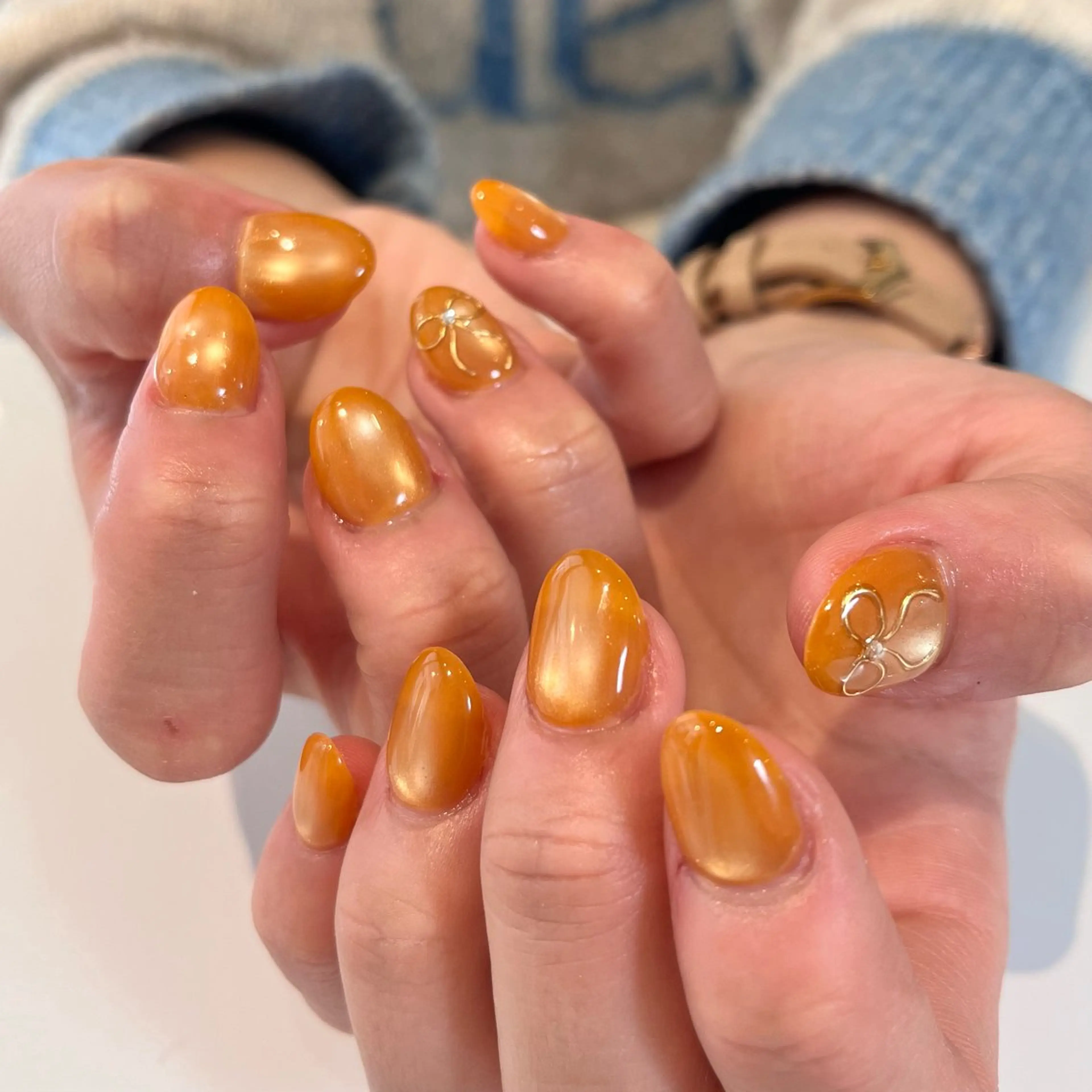 ネイル アートネイル マグネットネイル ハンドネイル ballie／小野原 なつみのネイルデザイン