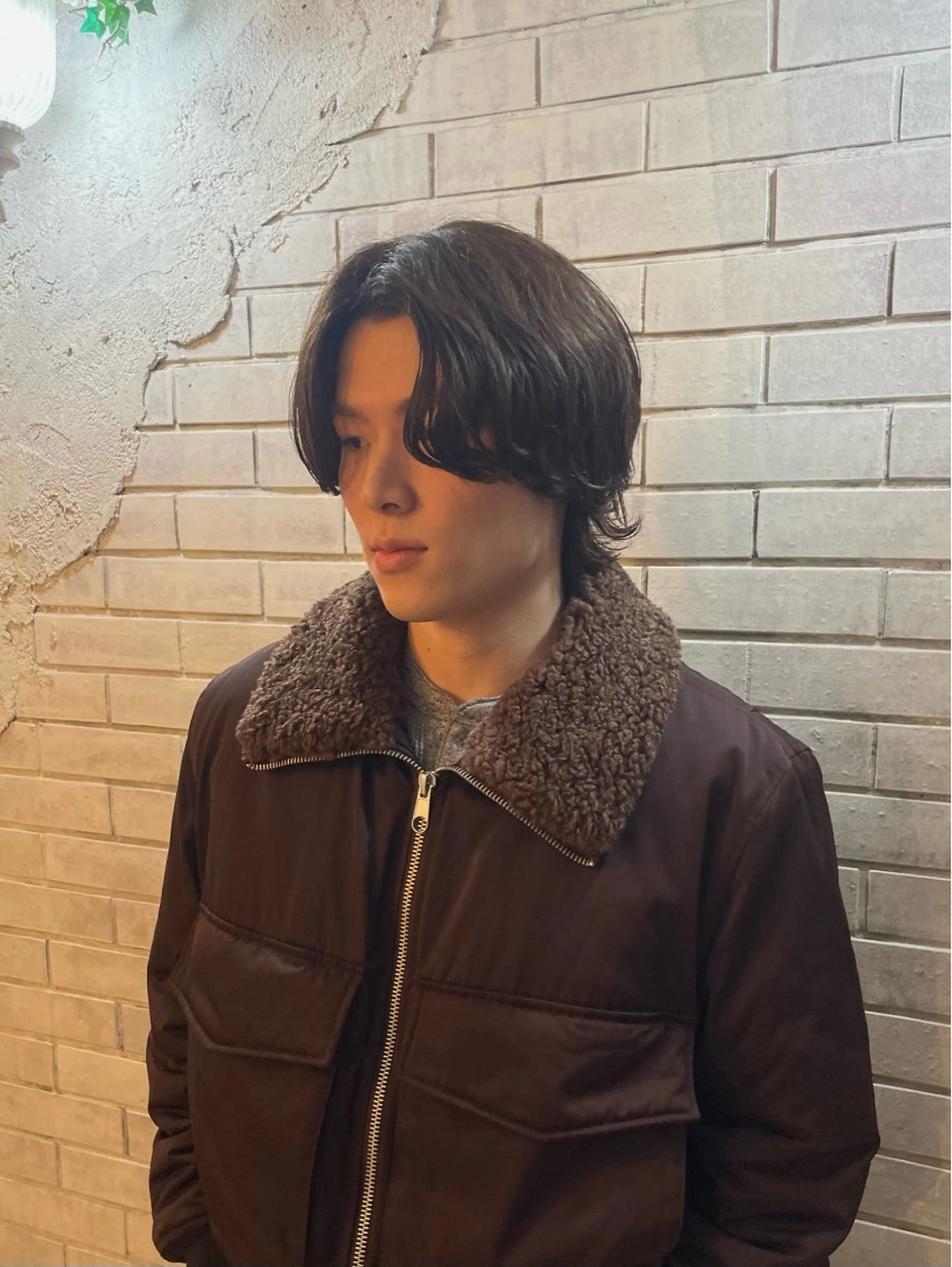 ミディアム パーマ メンズ スパイキーショート メンズカット/千葉駅のヘアスタイル