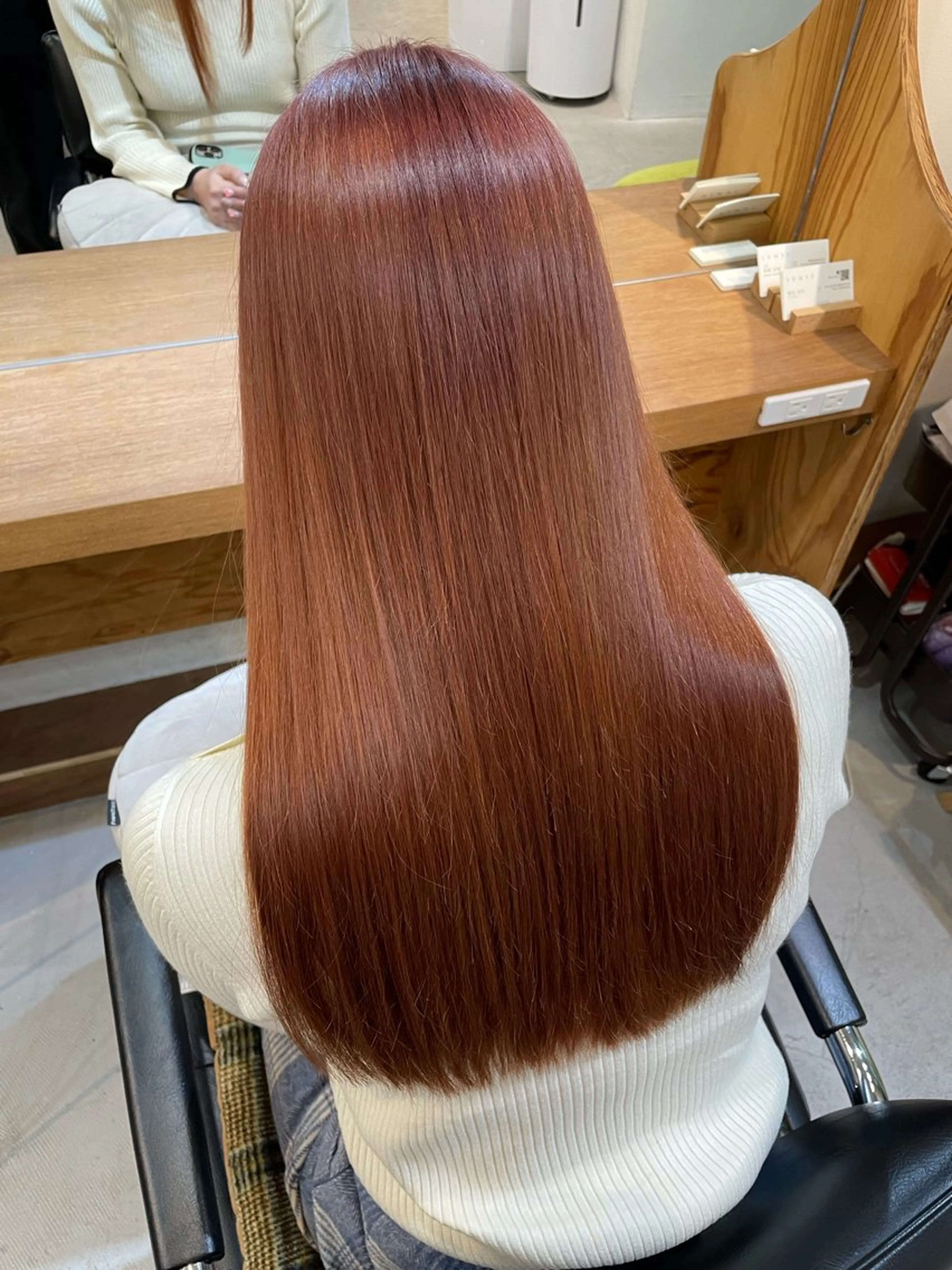 レイヤー/ボブ/カット💇🏼‍♀️+ワンカラー🧊+5stepトリートメント🧤の写真