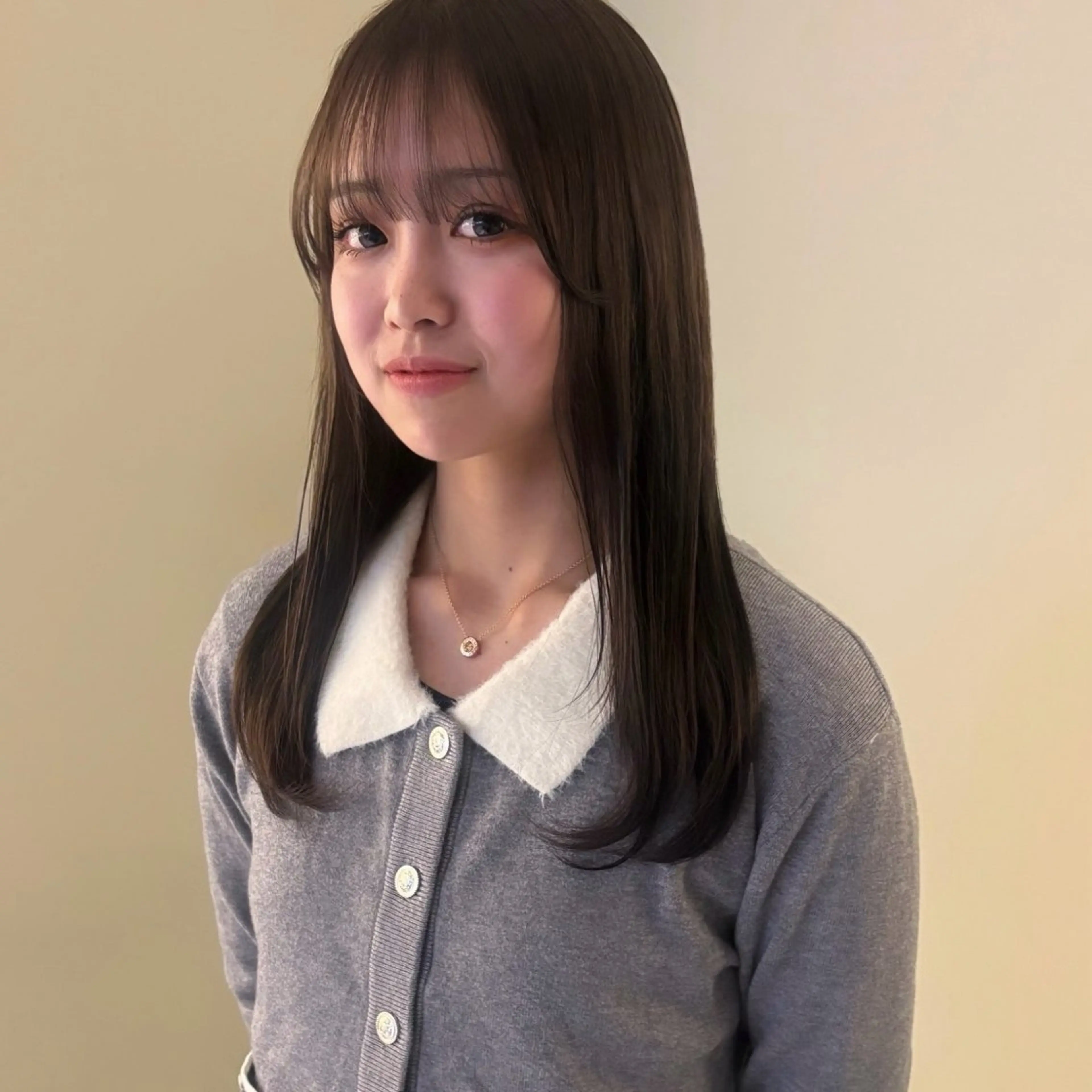 ロング カラー カット ヘアカラー hana/艶髪 /透明感カラー🪞のヘアスタイル