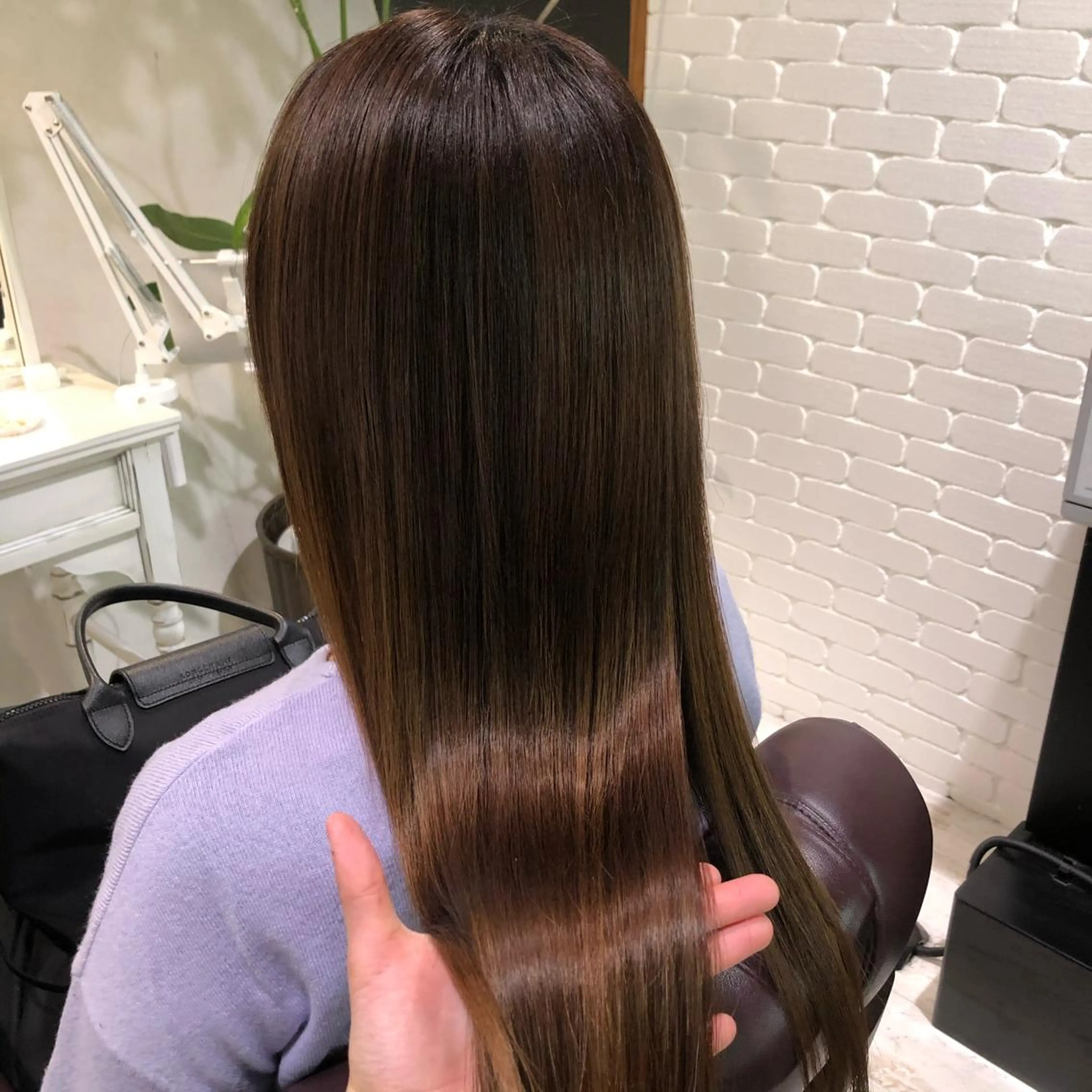 ロング 青木 ありさのヘアスタイル